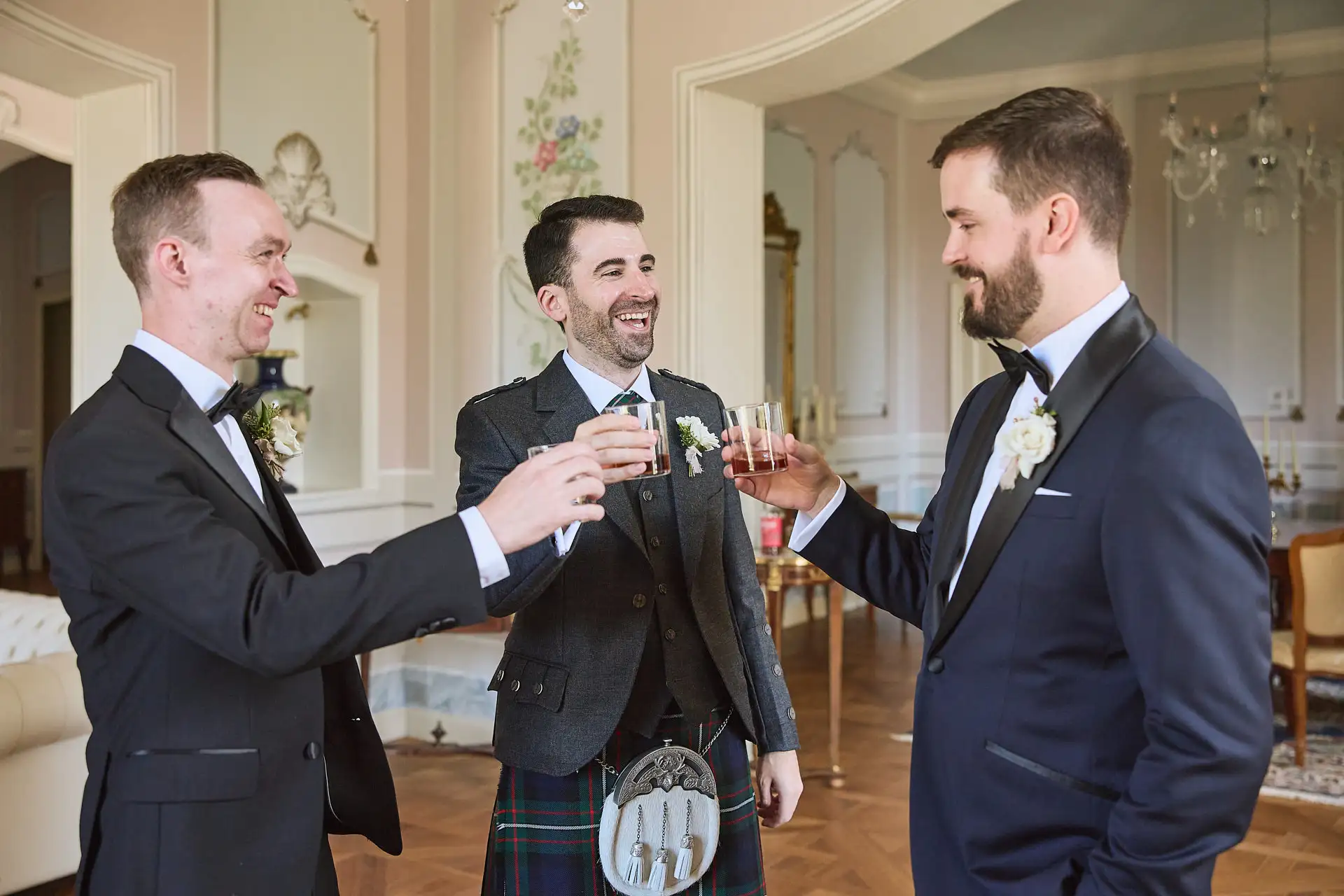 scottish italian fairytale wedding