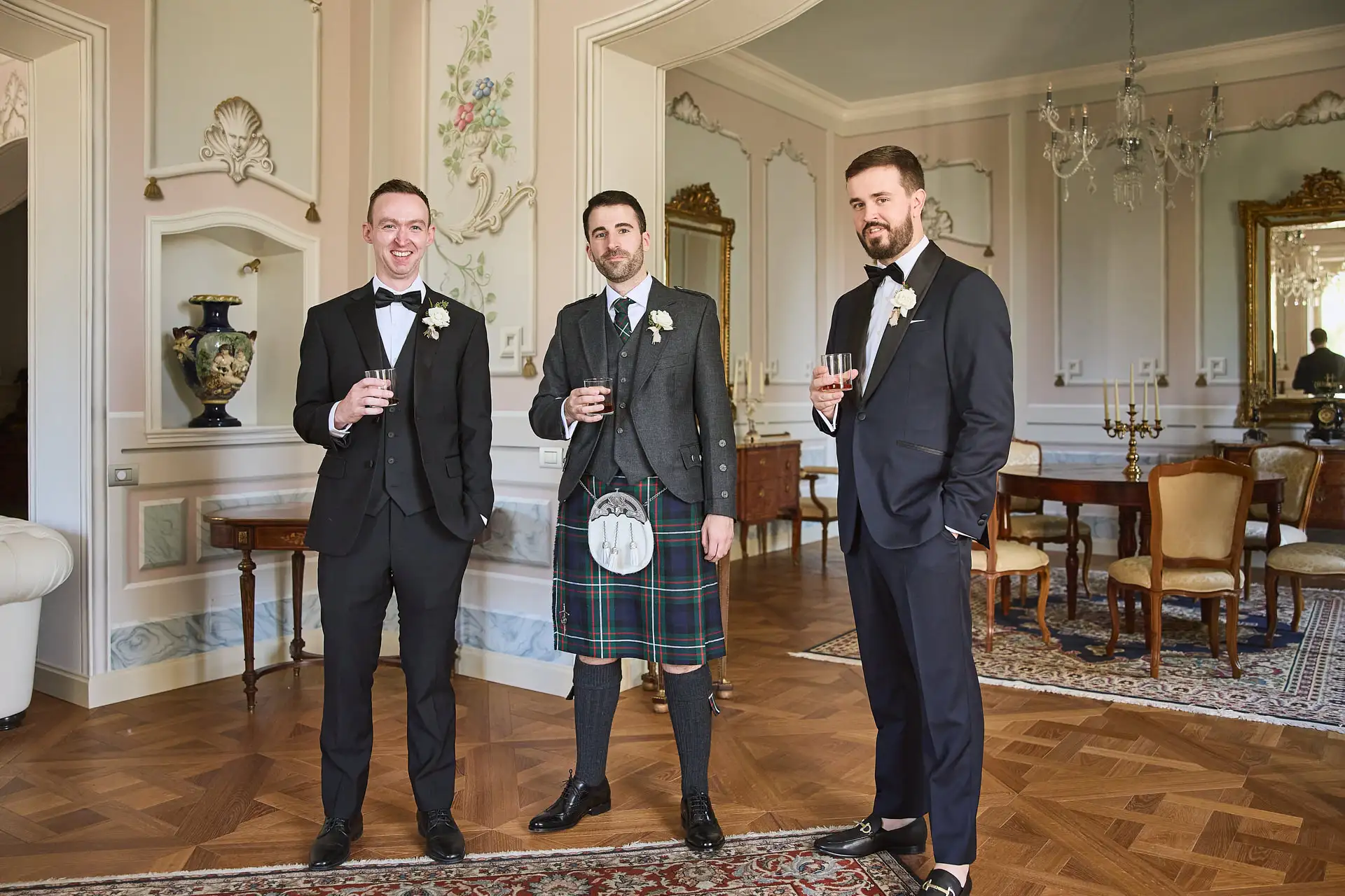 scottish italian fairytale wedding