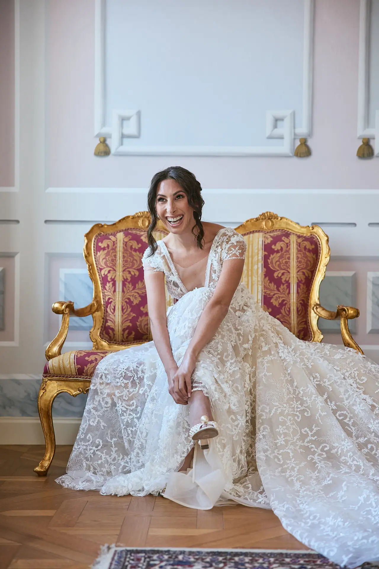 scottish italian fairytale wedding