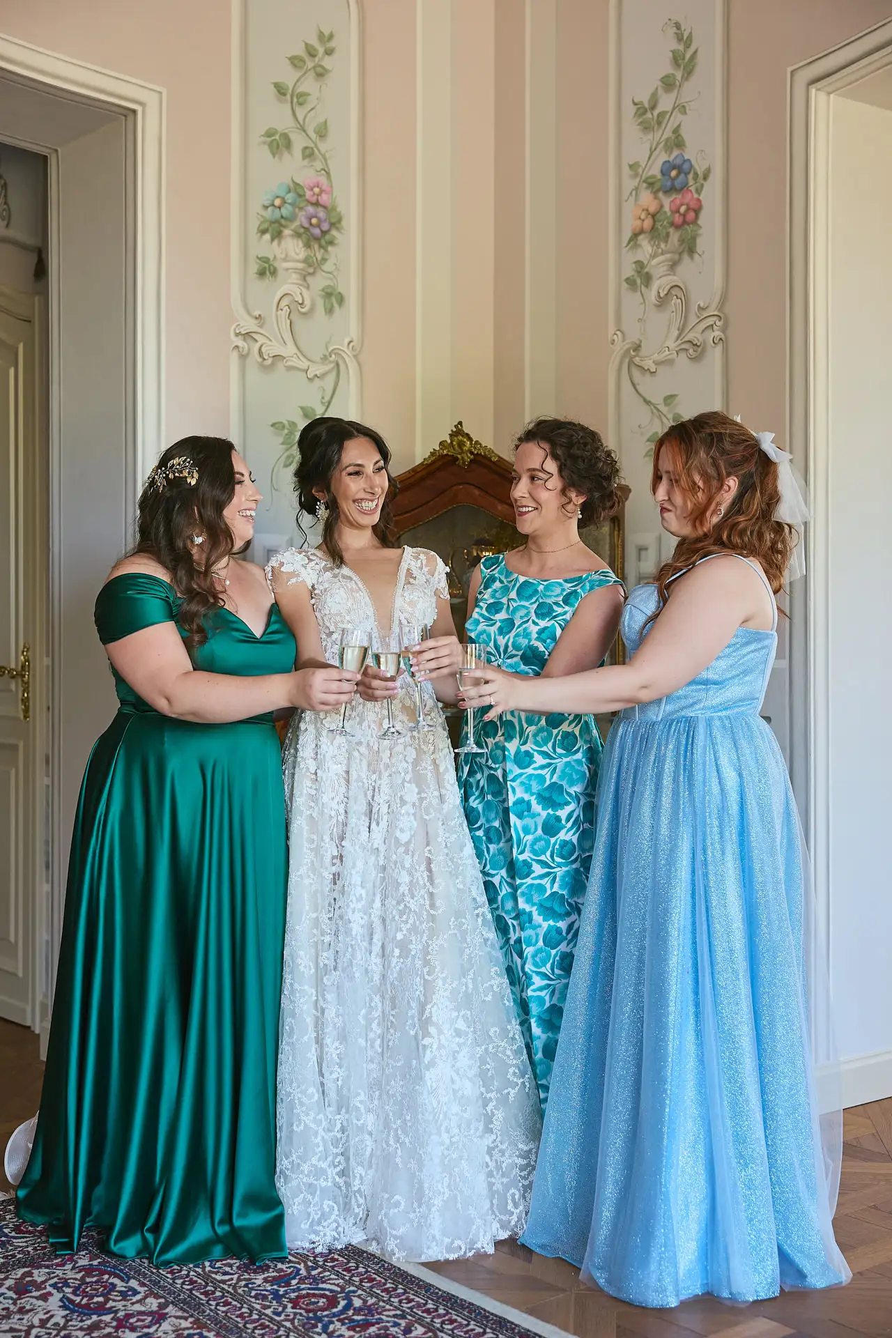 scottish italian fairytale wedding