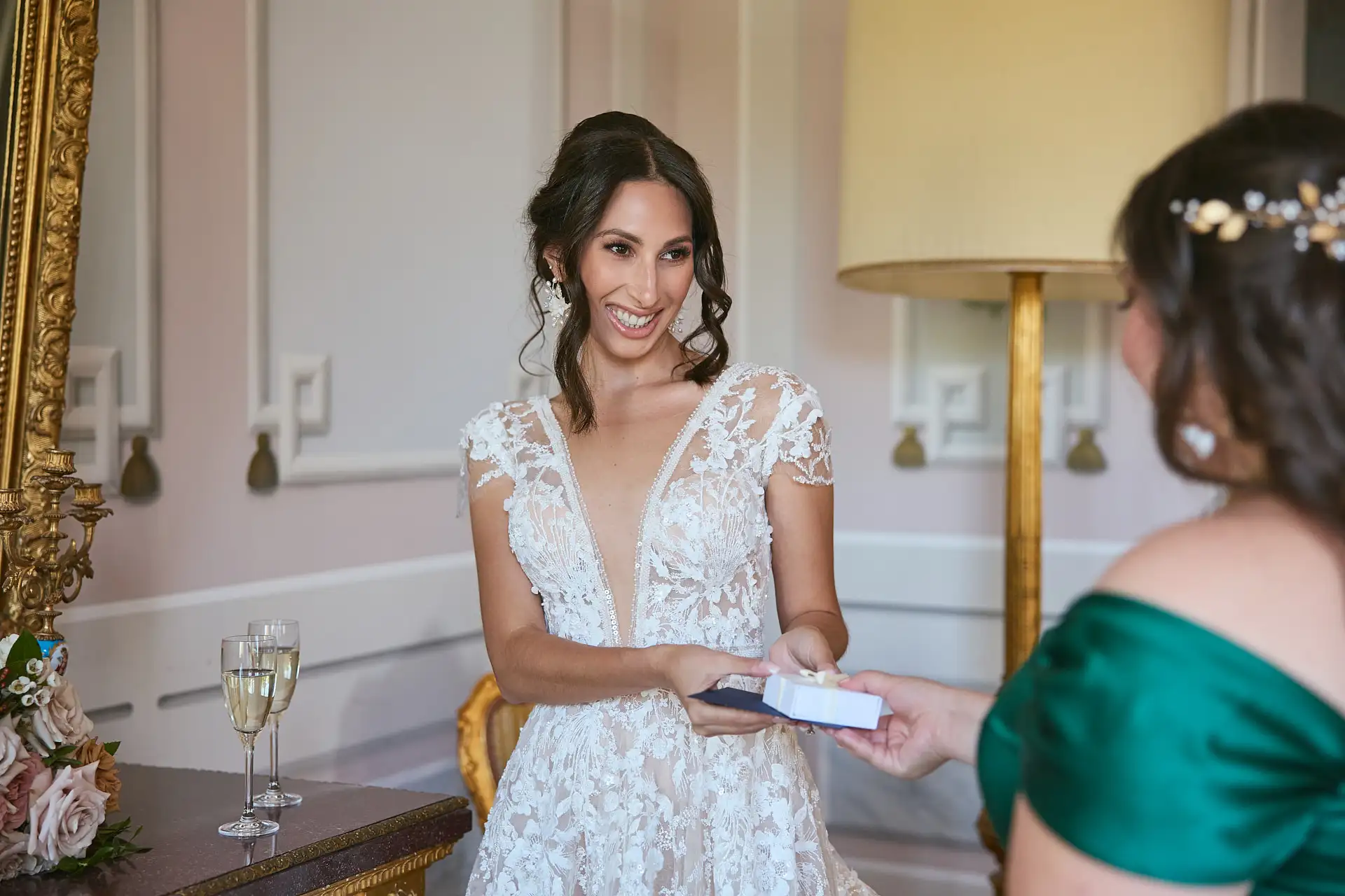 scottish italian fairytale wedding