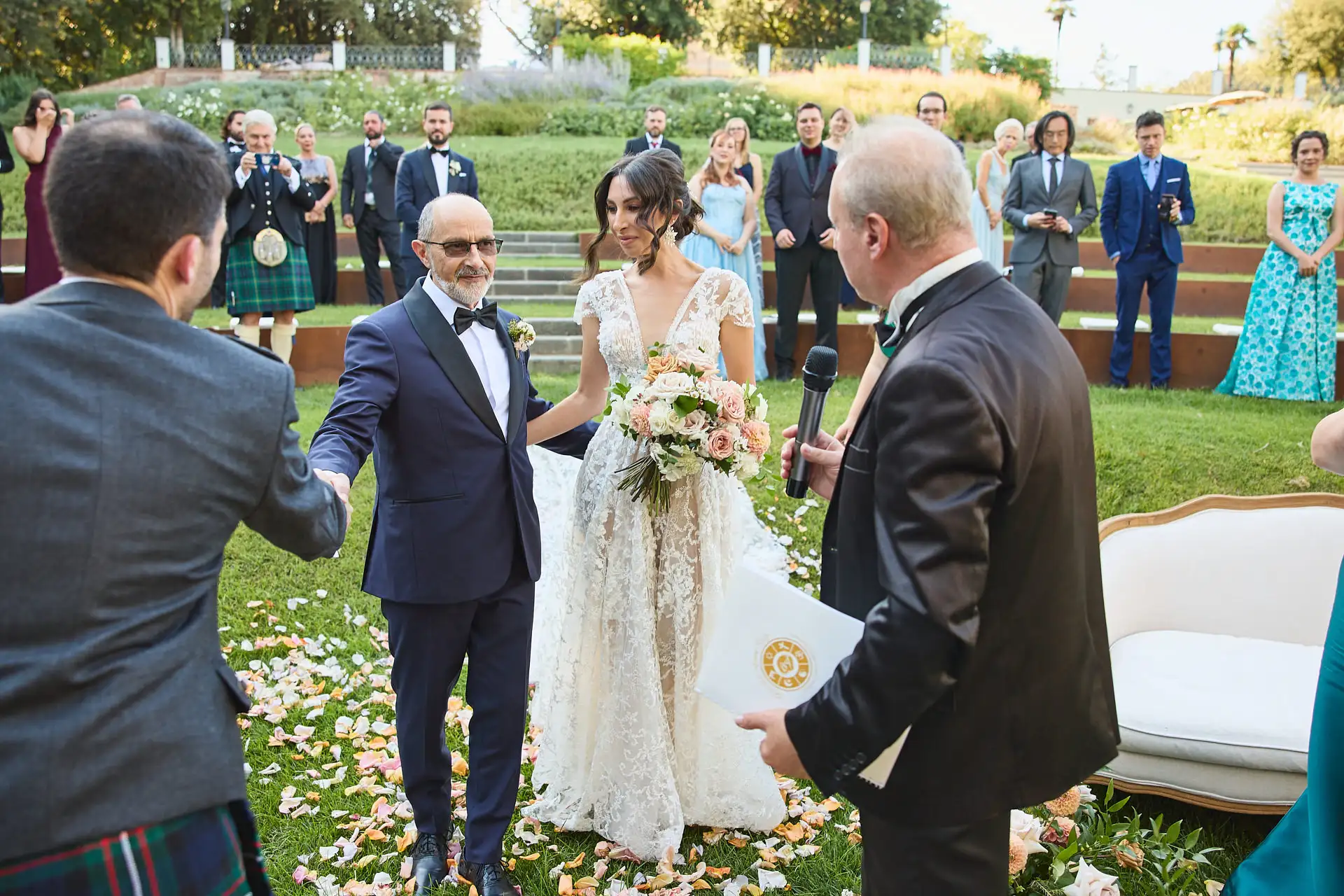 scottish italian fairytale wedding