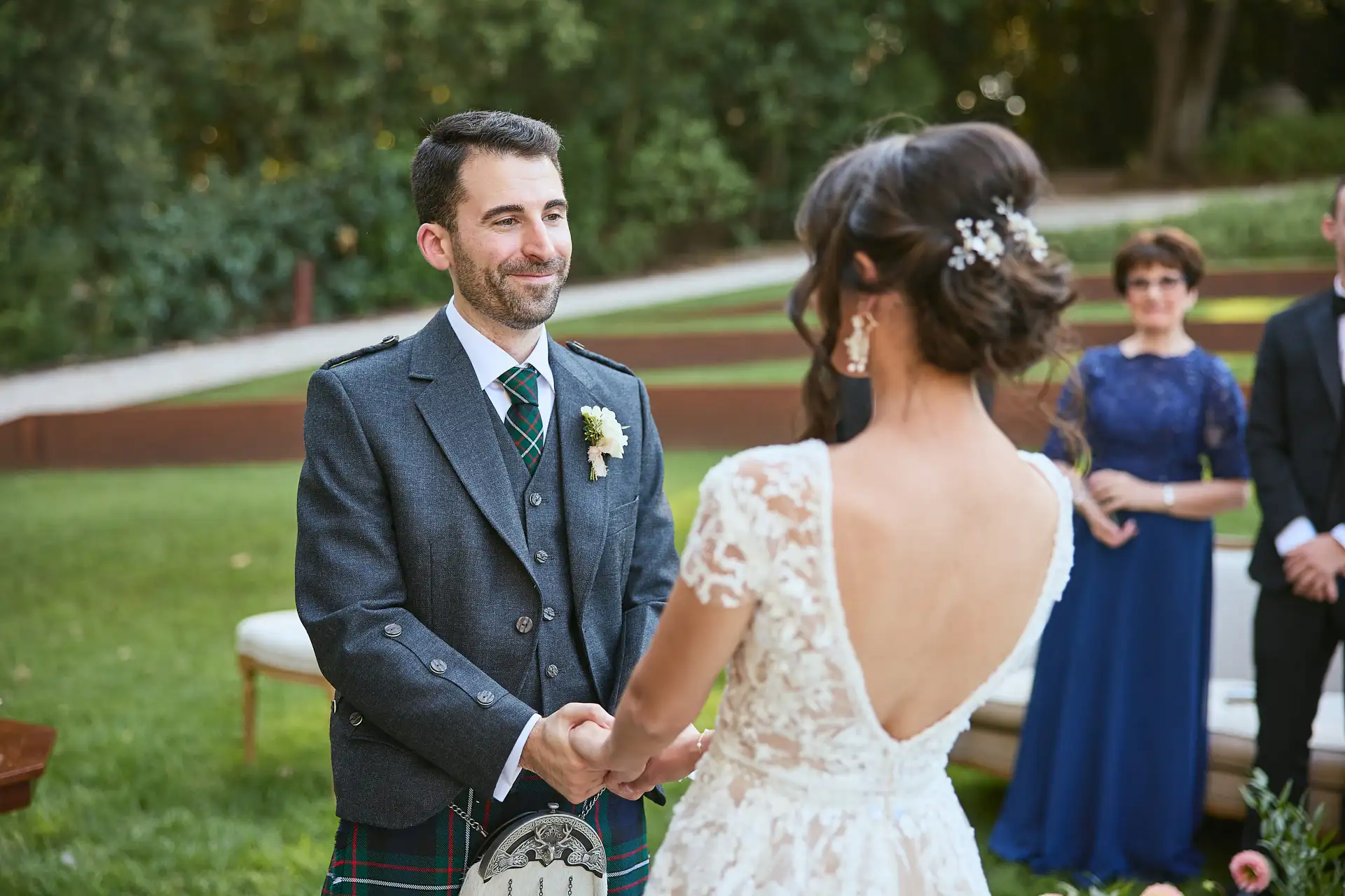 scottish italian fairytale wedding