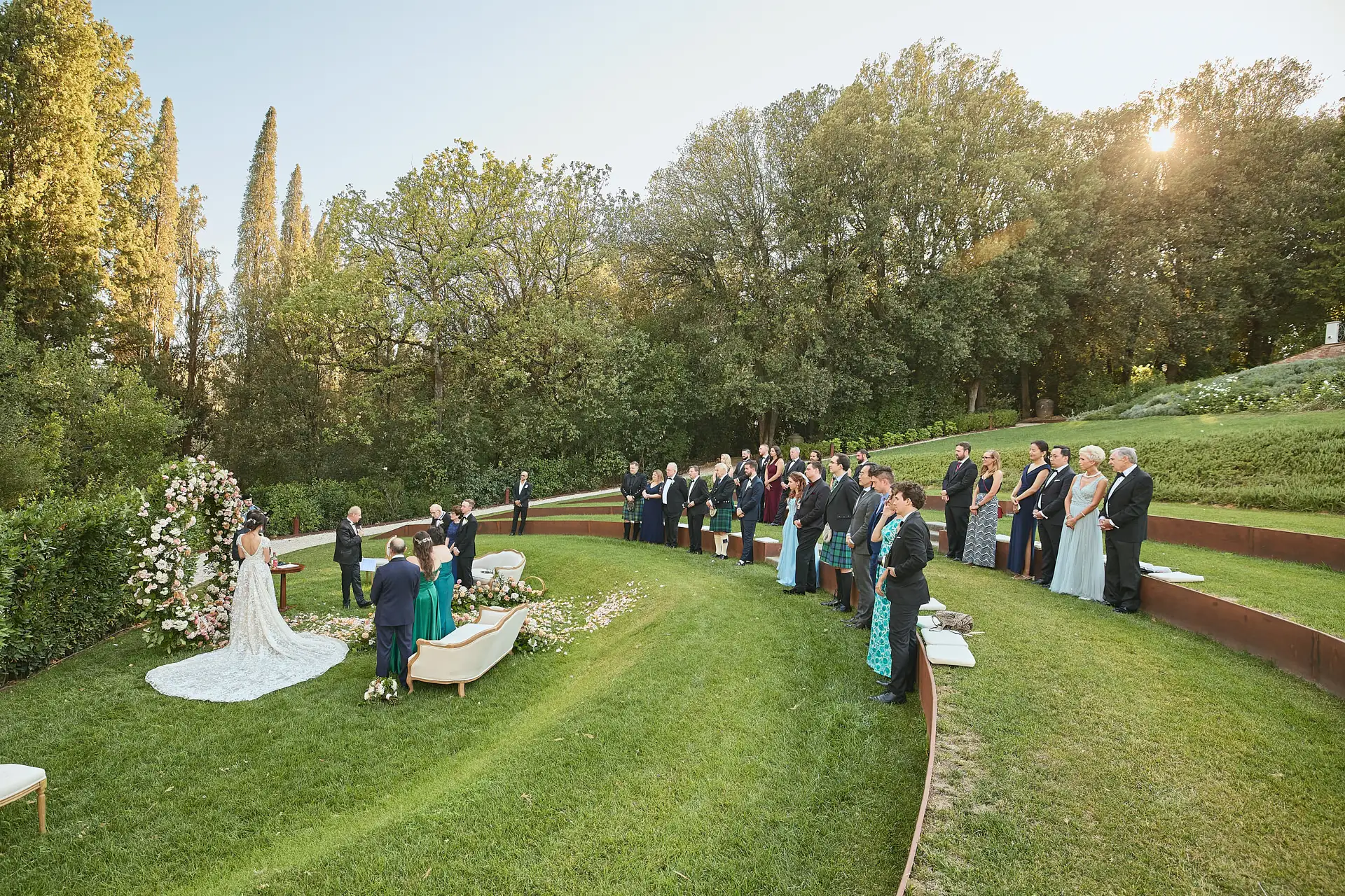 scottish italian fairytale wedding