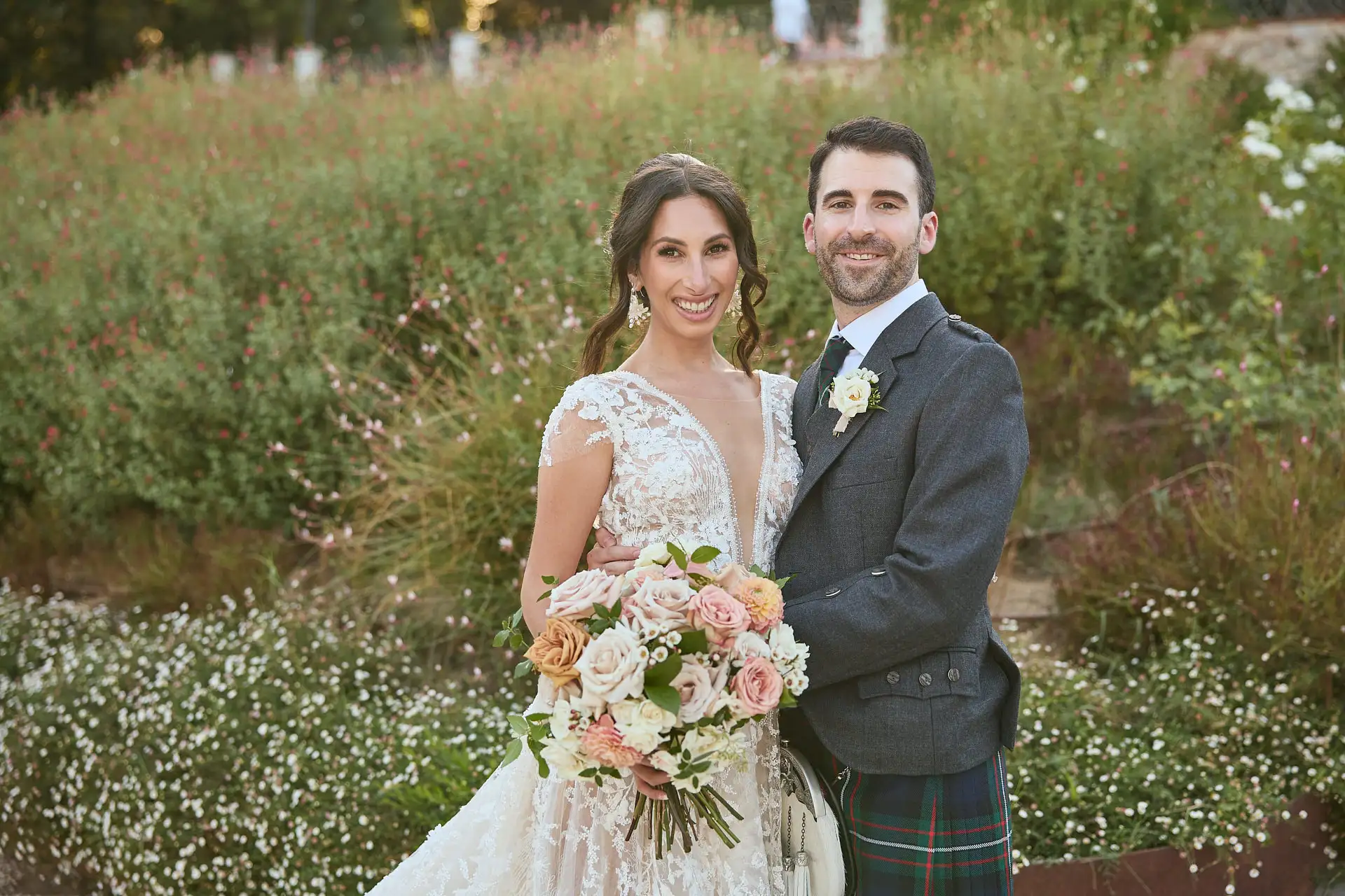 scottish italian fairytale wedding