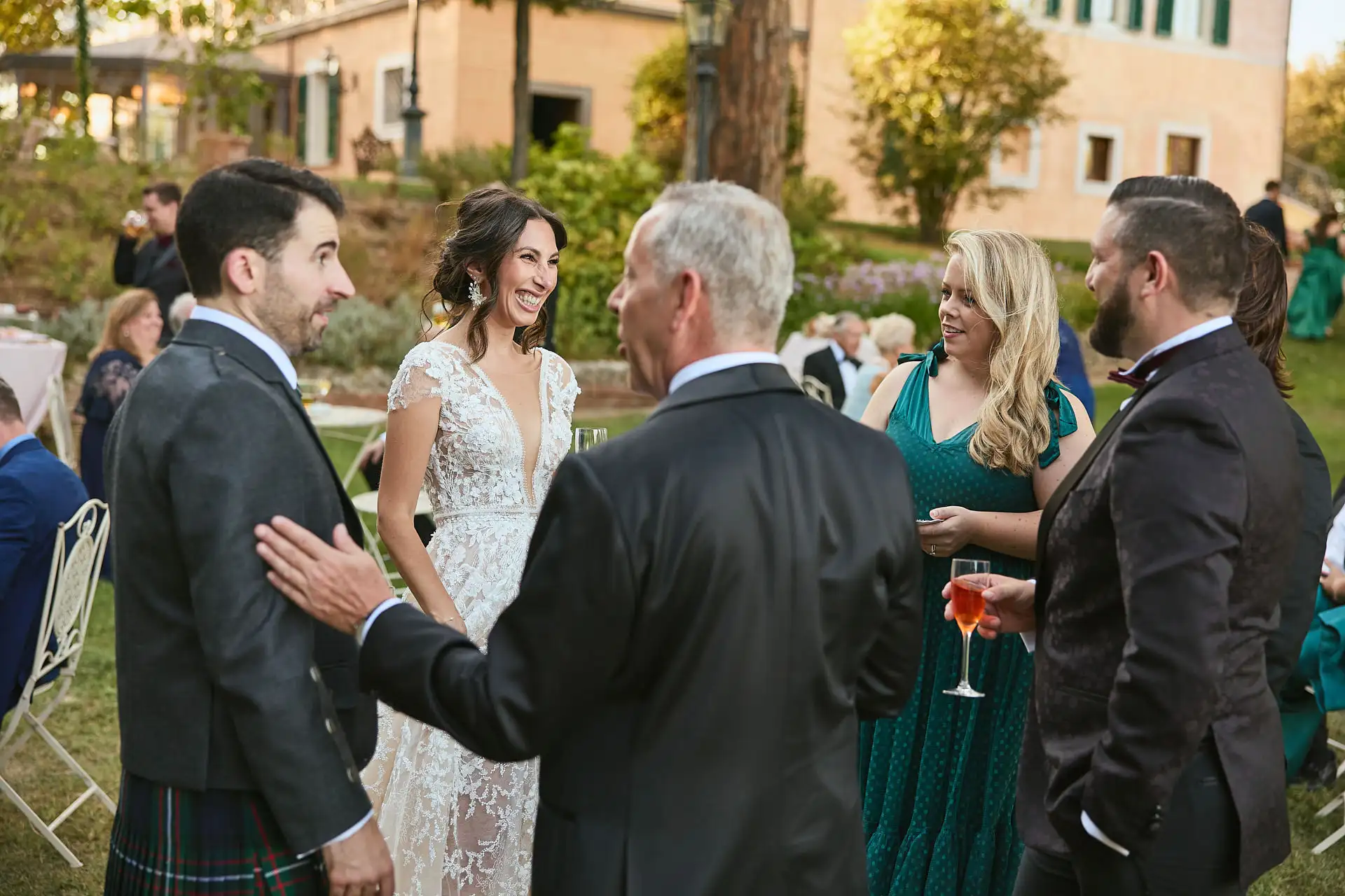 scottish italian fairytale wedding