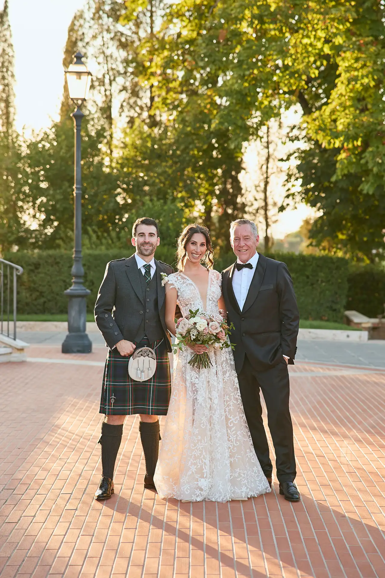 scottish italian fairytale wedding