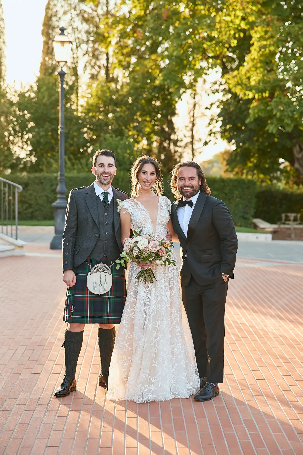 scottish italian fairytale wedding
