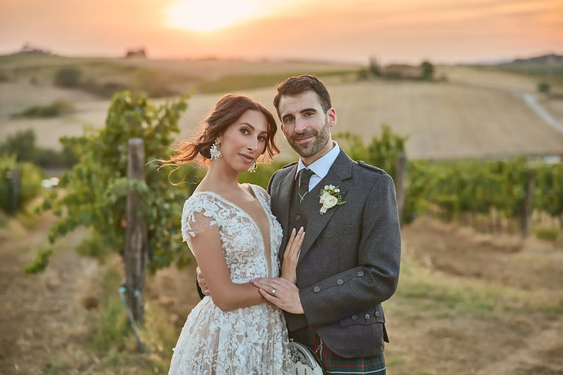 scottish italian fairytale wedding