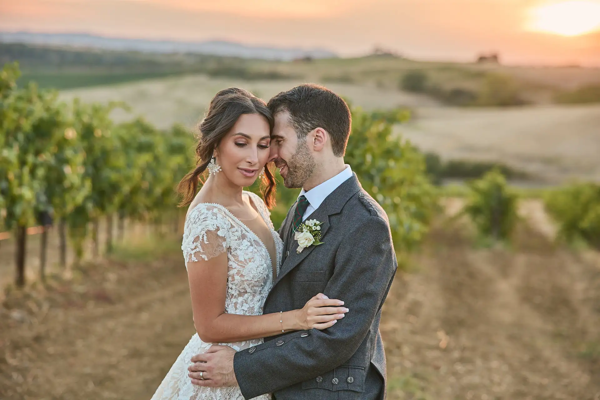 scottish italian fairytale wedding