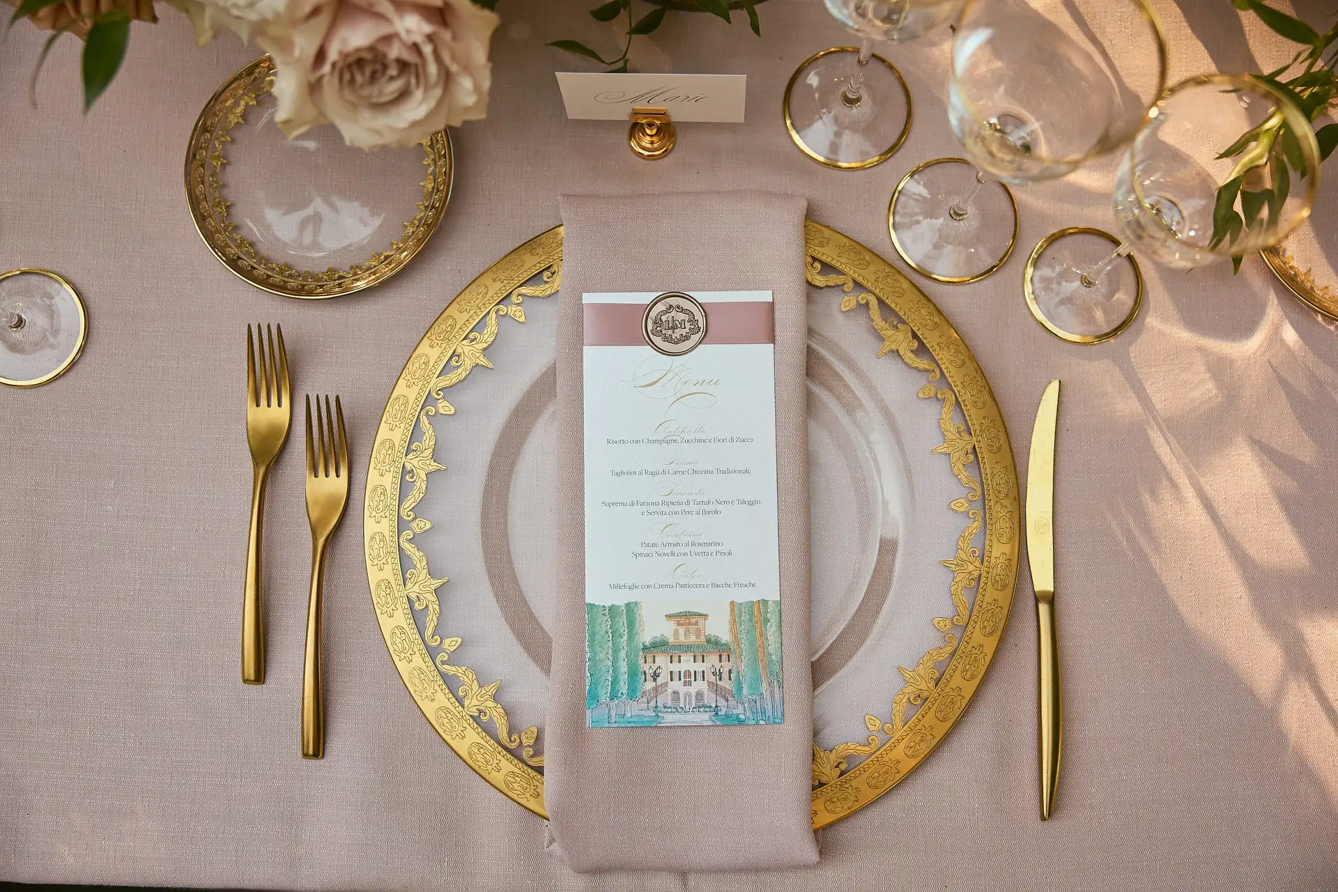 scottish italian fairytale wedding