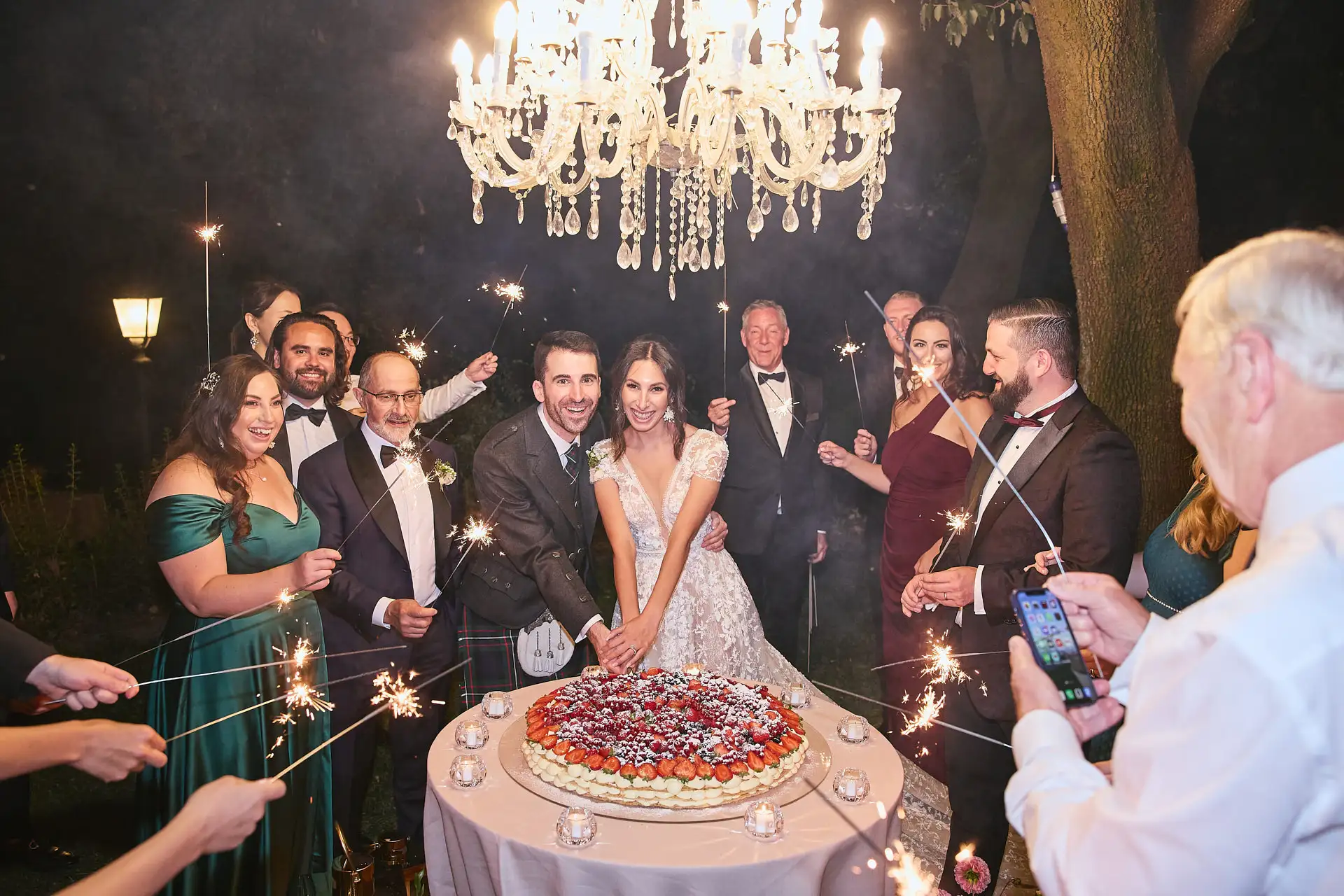 scottish italian fairytale wedding