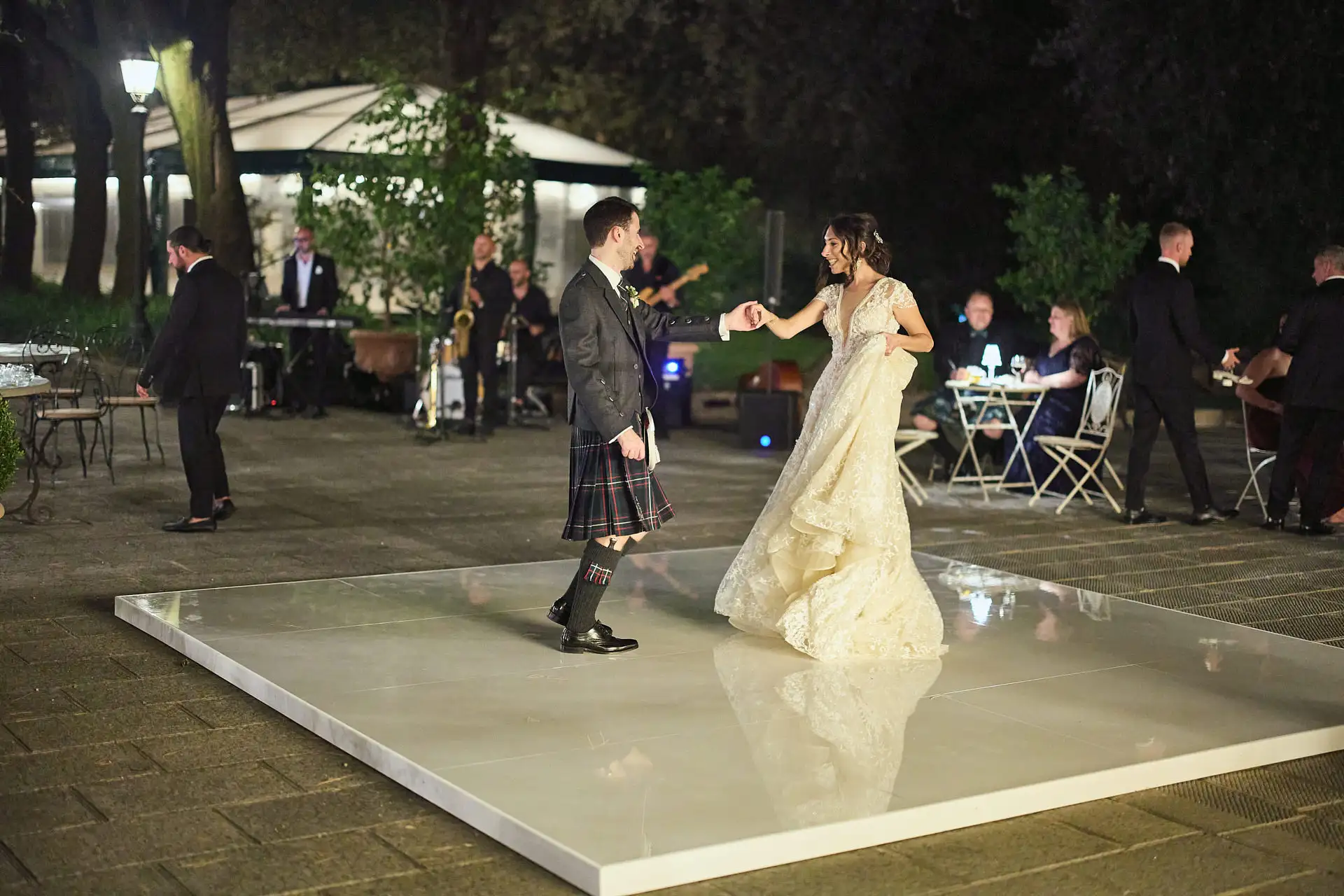 scottish italian fairytale wedding