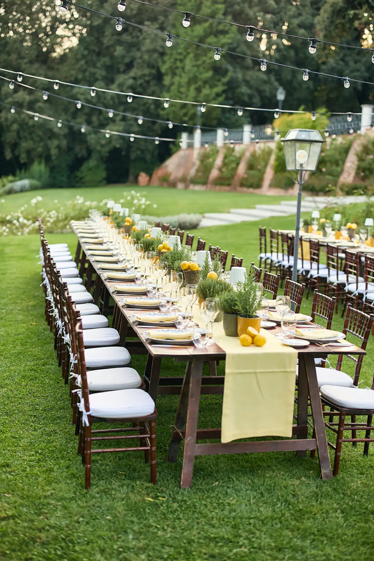 tuscan welcome party barbecue