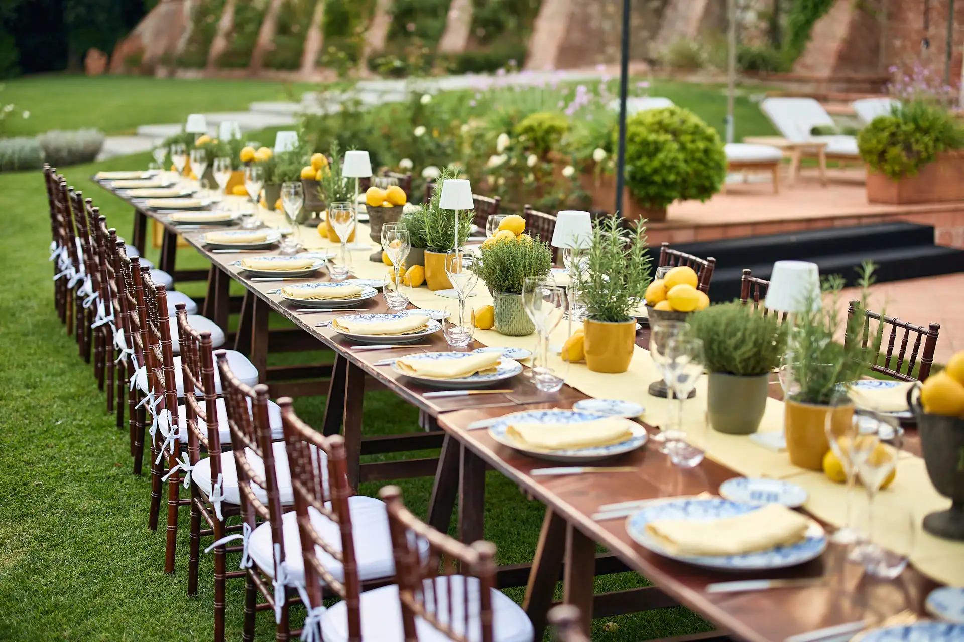 tuscan welcome party barbecue