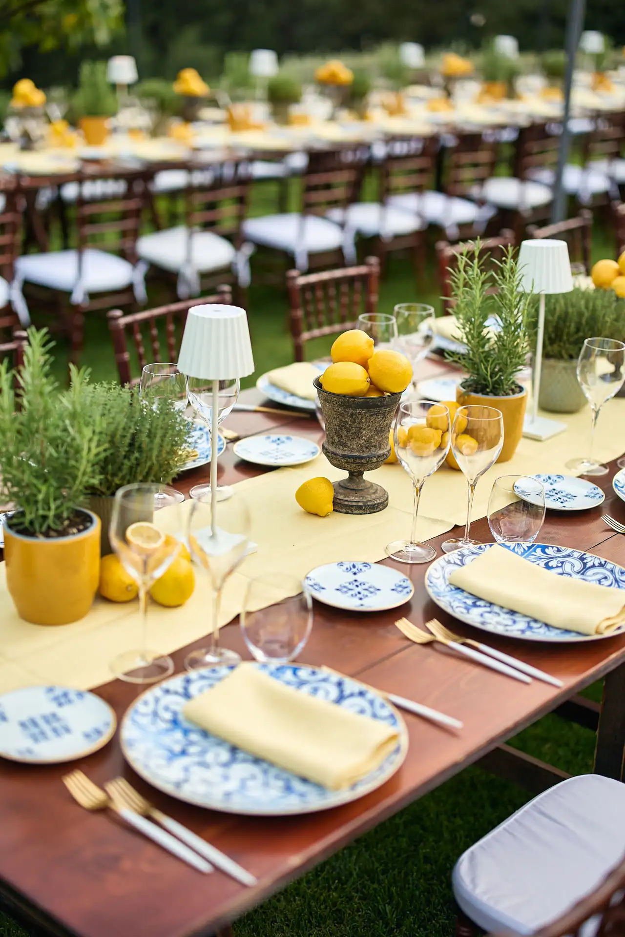 tuscan welcome party barbecue