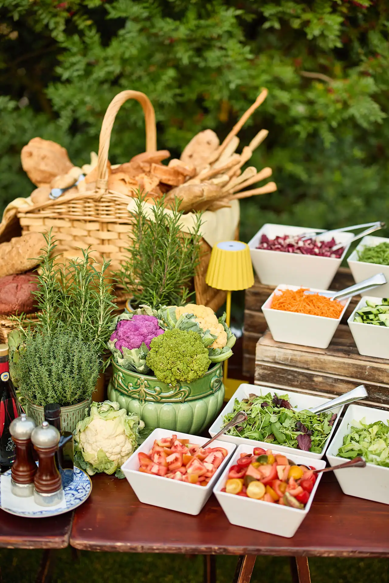 tuscan welcome party barbecue