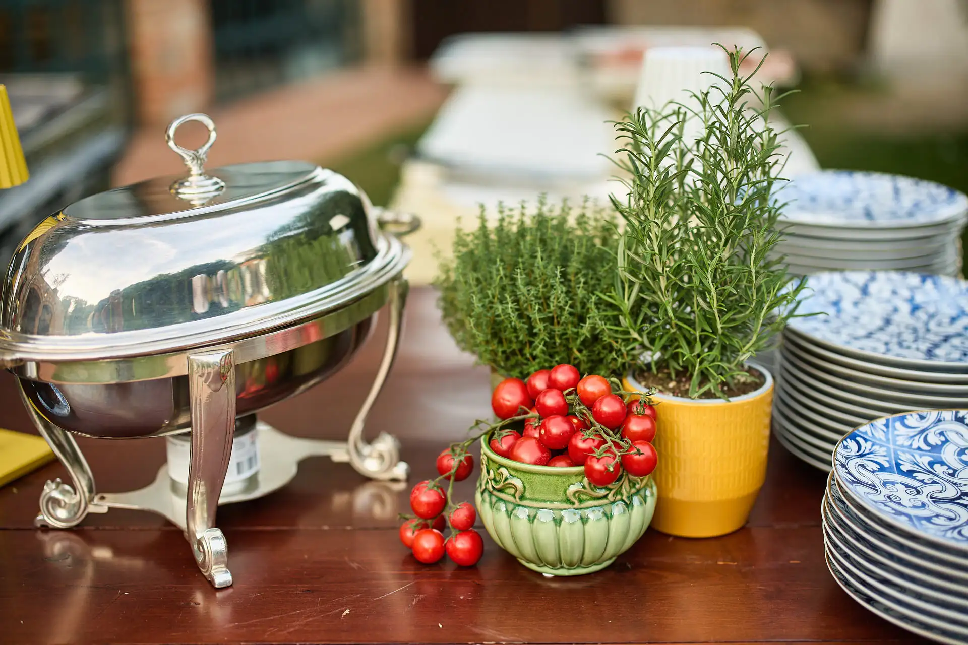 tuscan welcome party barbecue