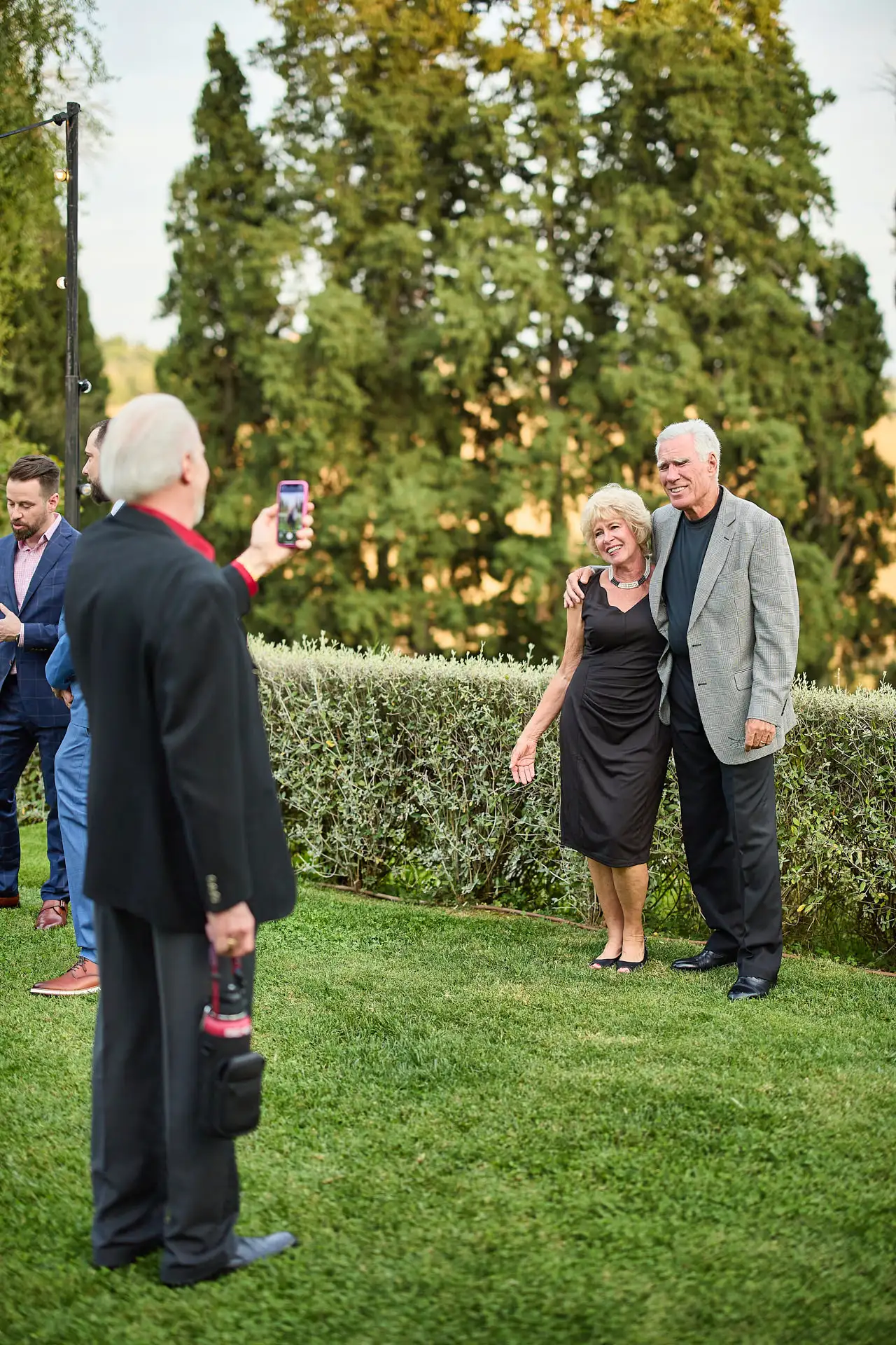 tuscan welcome party barbecue