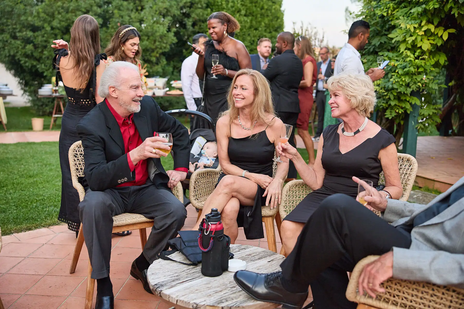 tuscan welcome party barbecue