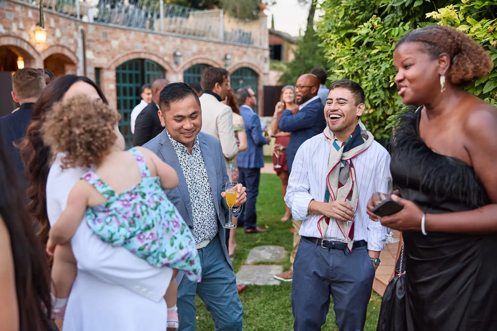 tuscan welcome party barbecue