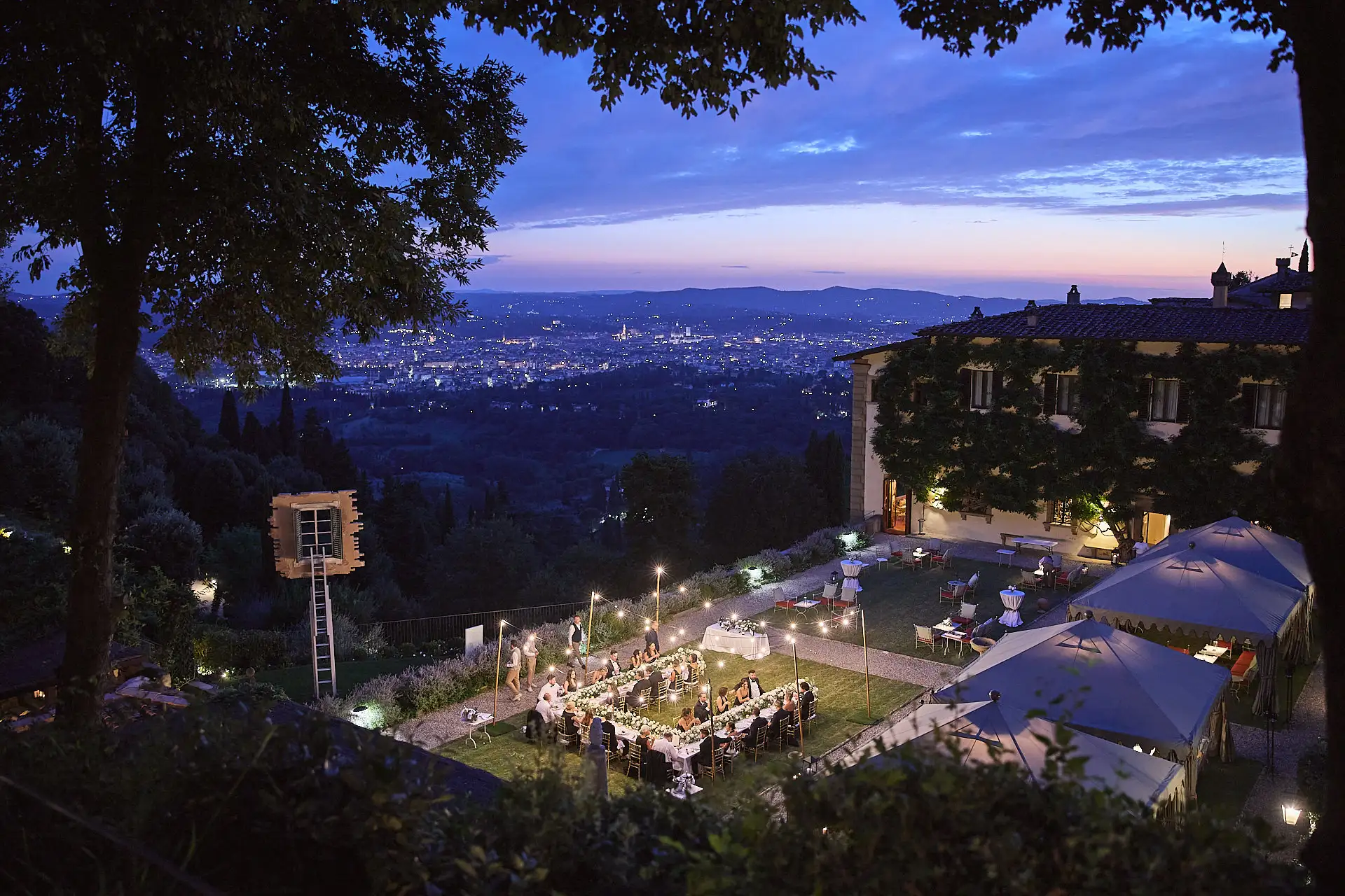 villa san michele wedding florence