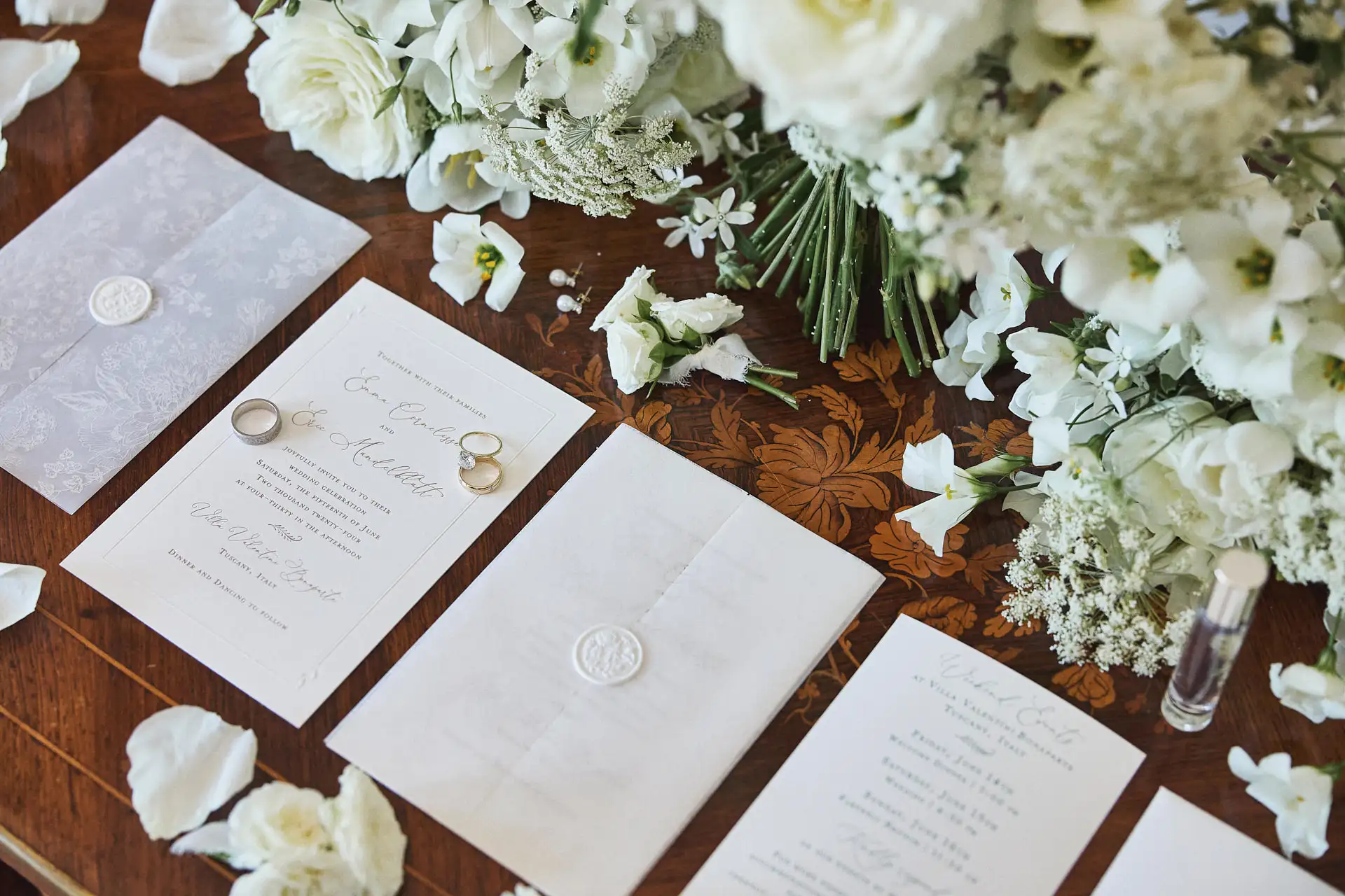 enchanting italian garden wedding