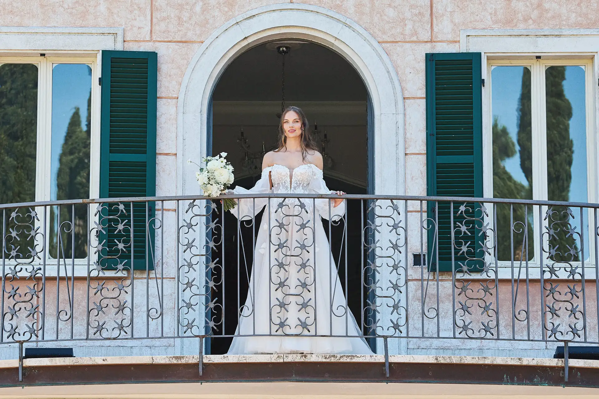 enchanting italian garden wedding