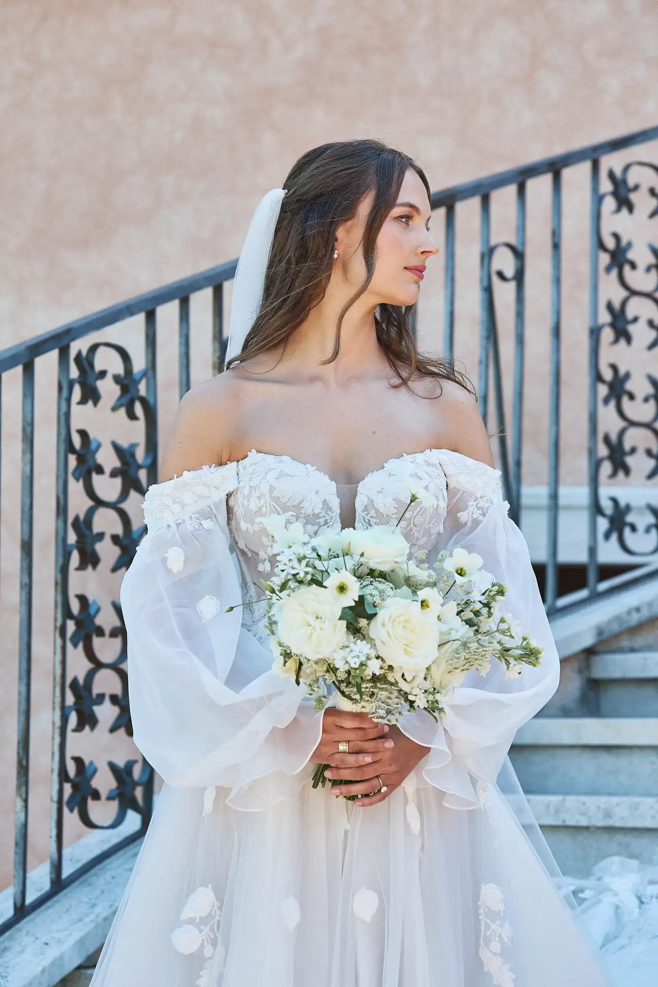 enchanting italian garden wedding