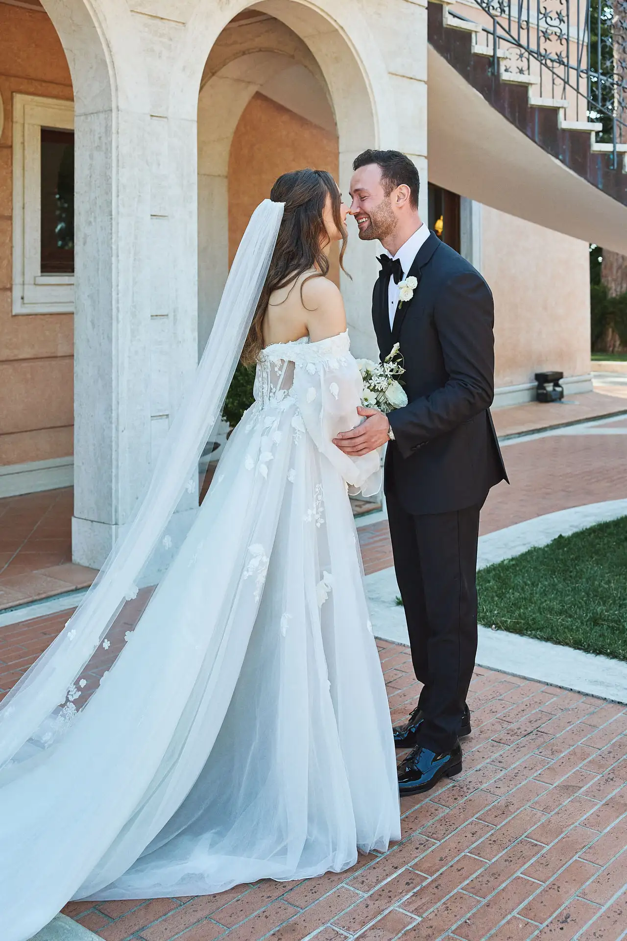 enchanting italian garden wedding