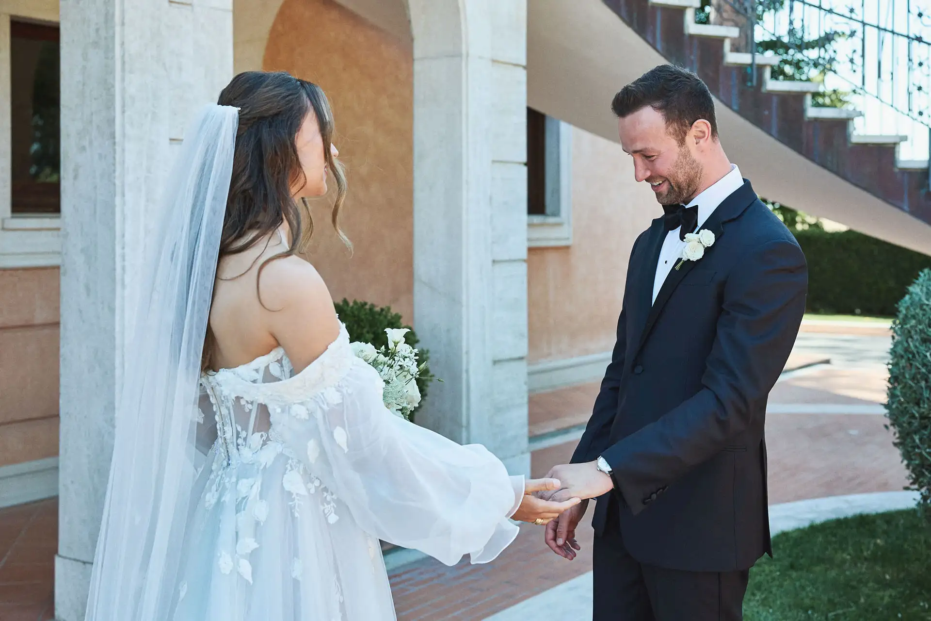 enchanting italian garden wedding