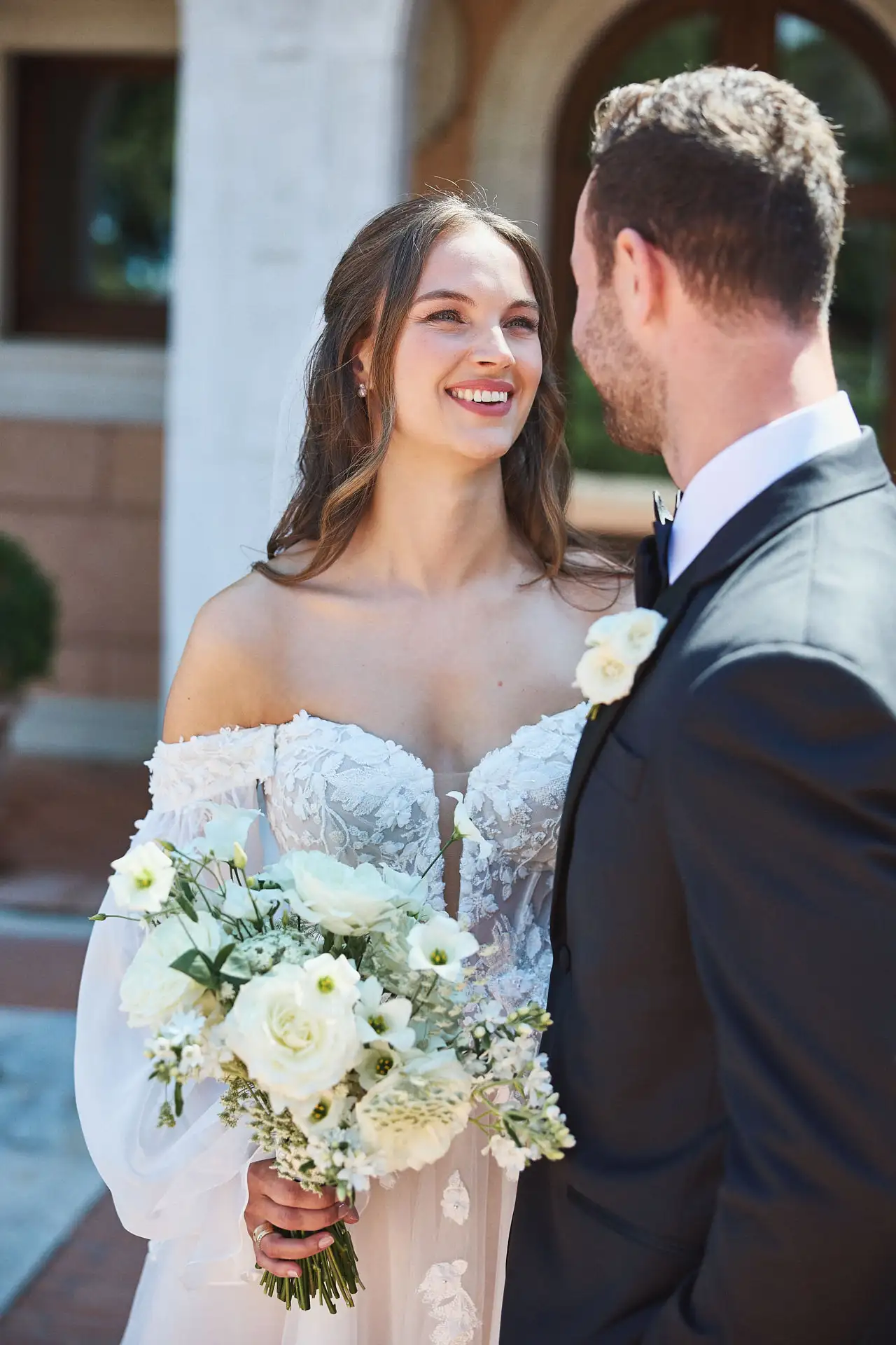 enchanting italian garden wedding