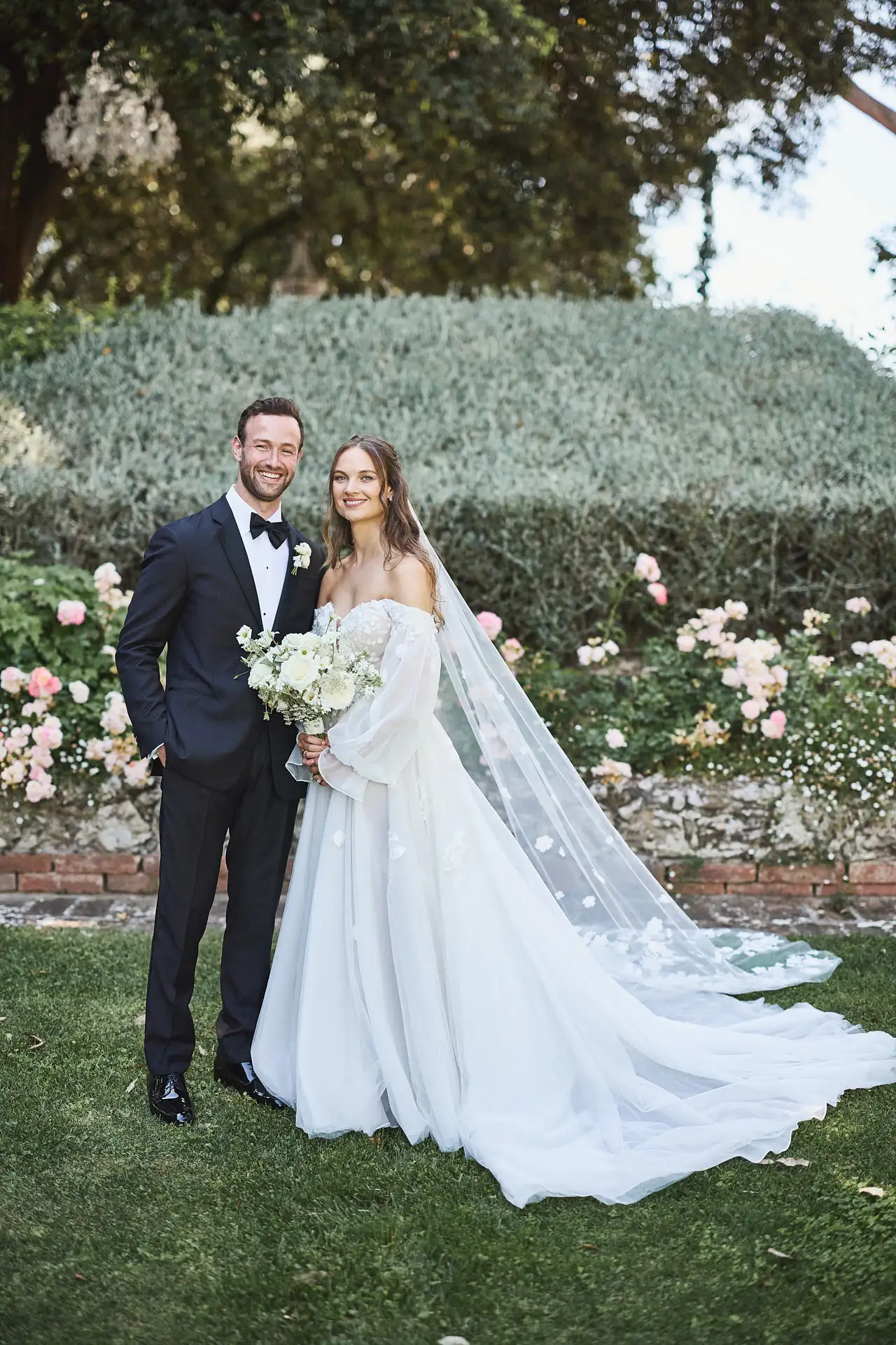 enchanting italian garden wedding