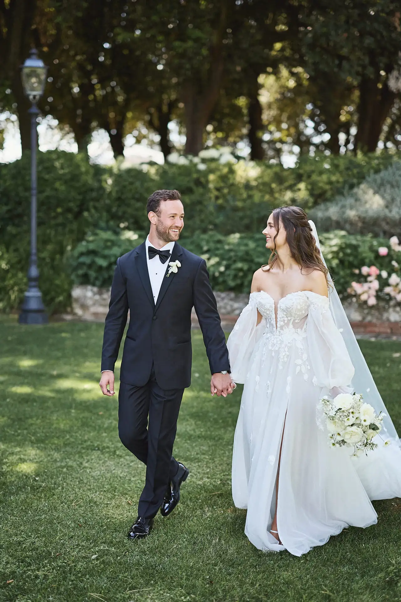 enchanting italian garden wedding