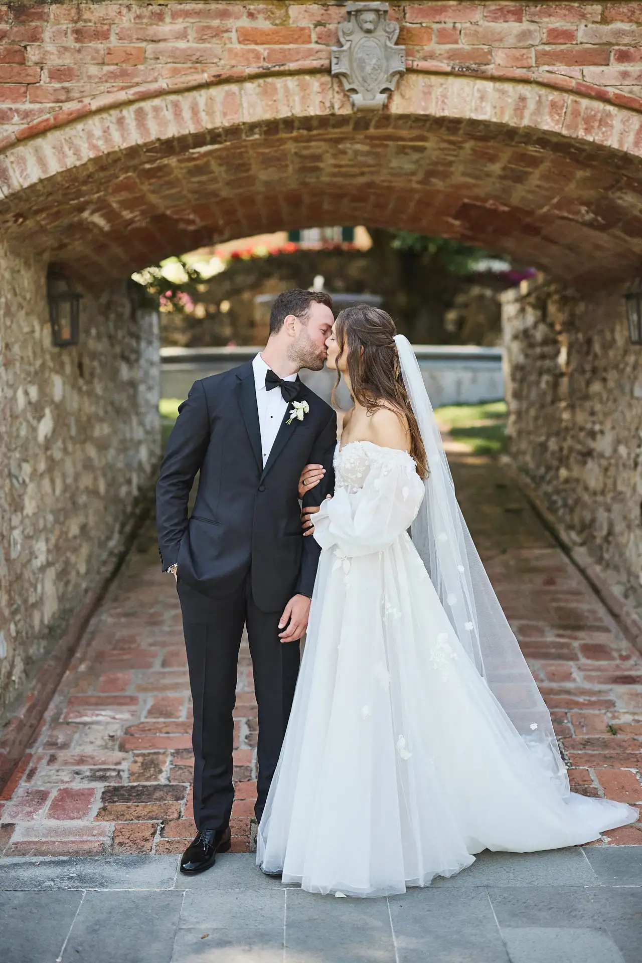 enchanting italian garden wedding