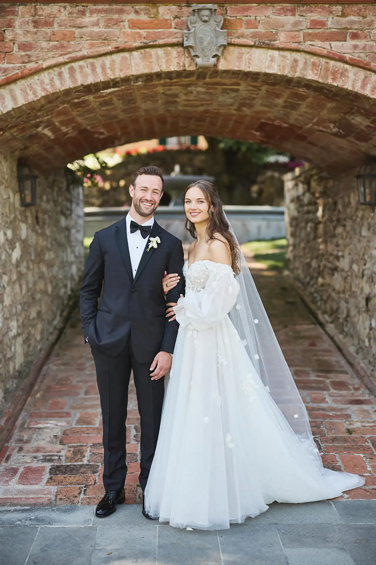 enchanting italian garden wedding