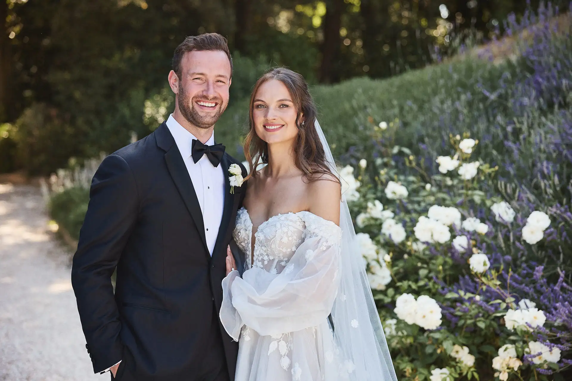 enchanting italian garden wedding