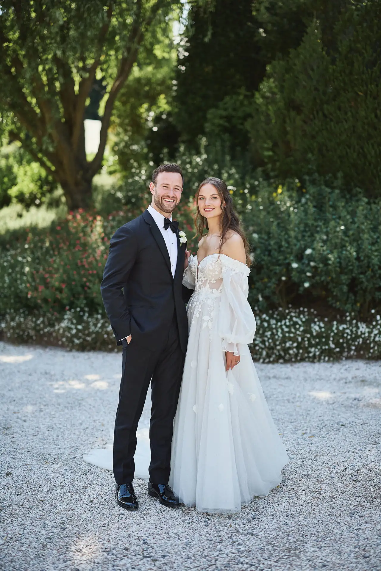 enchanting italian garden wedding