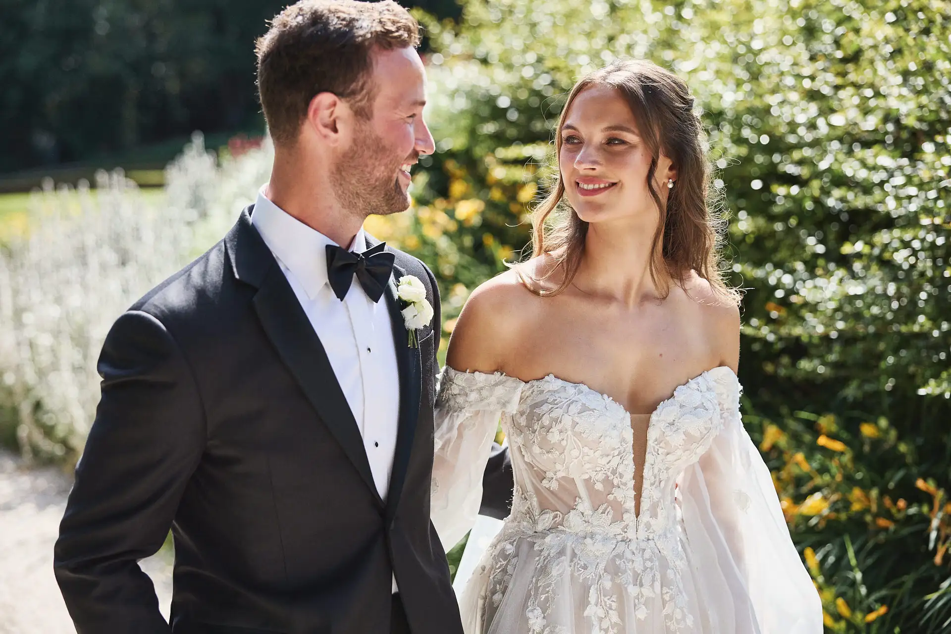 enchanting italian garden wedding