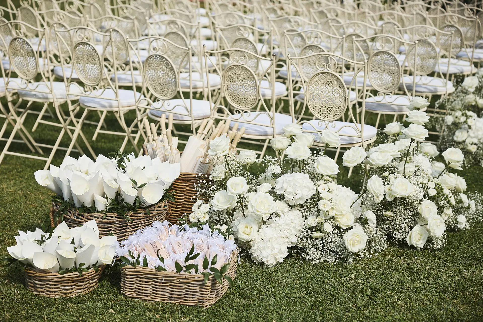 enchanting italian garden wedding