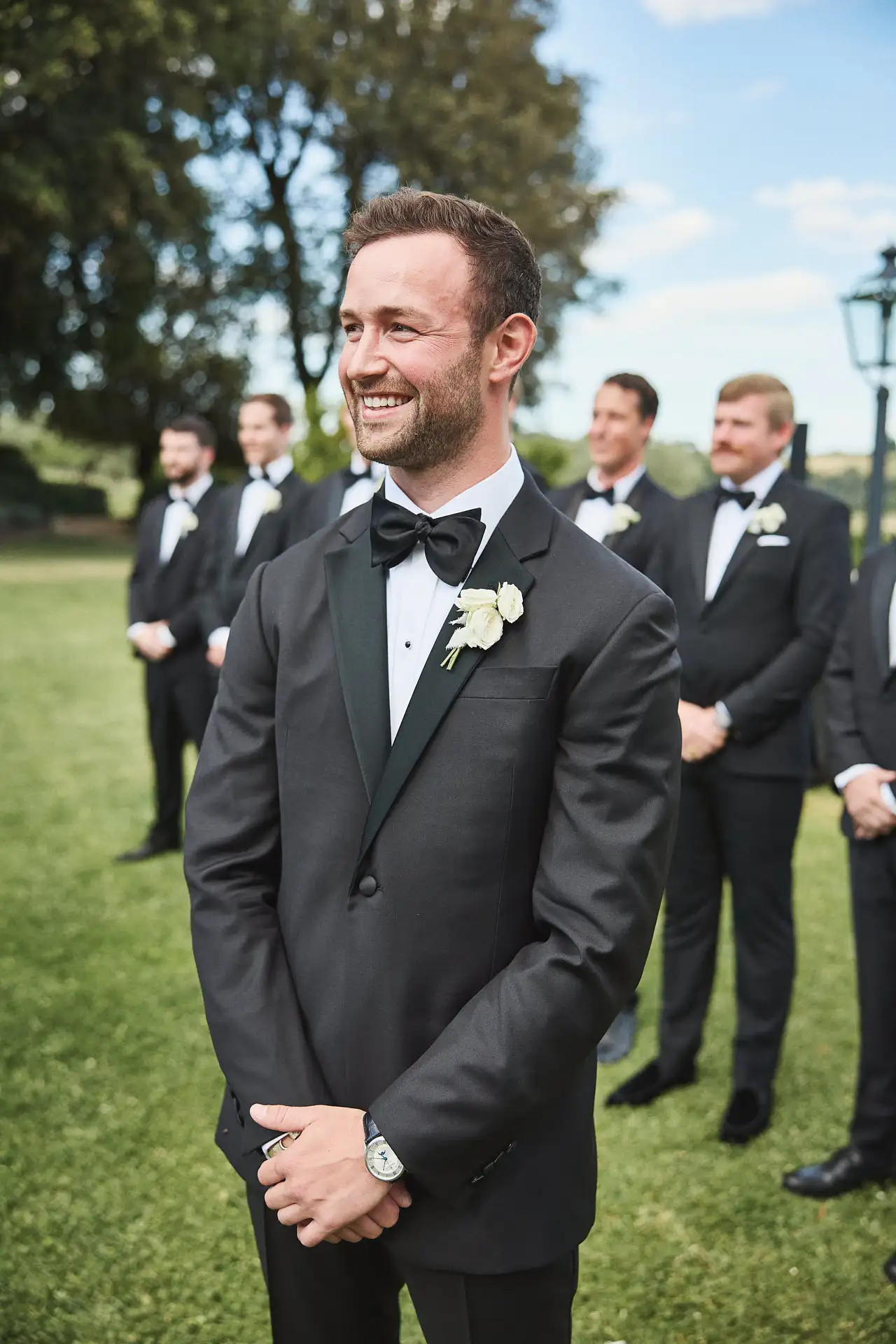 enchanting italian garden wedding