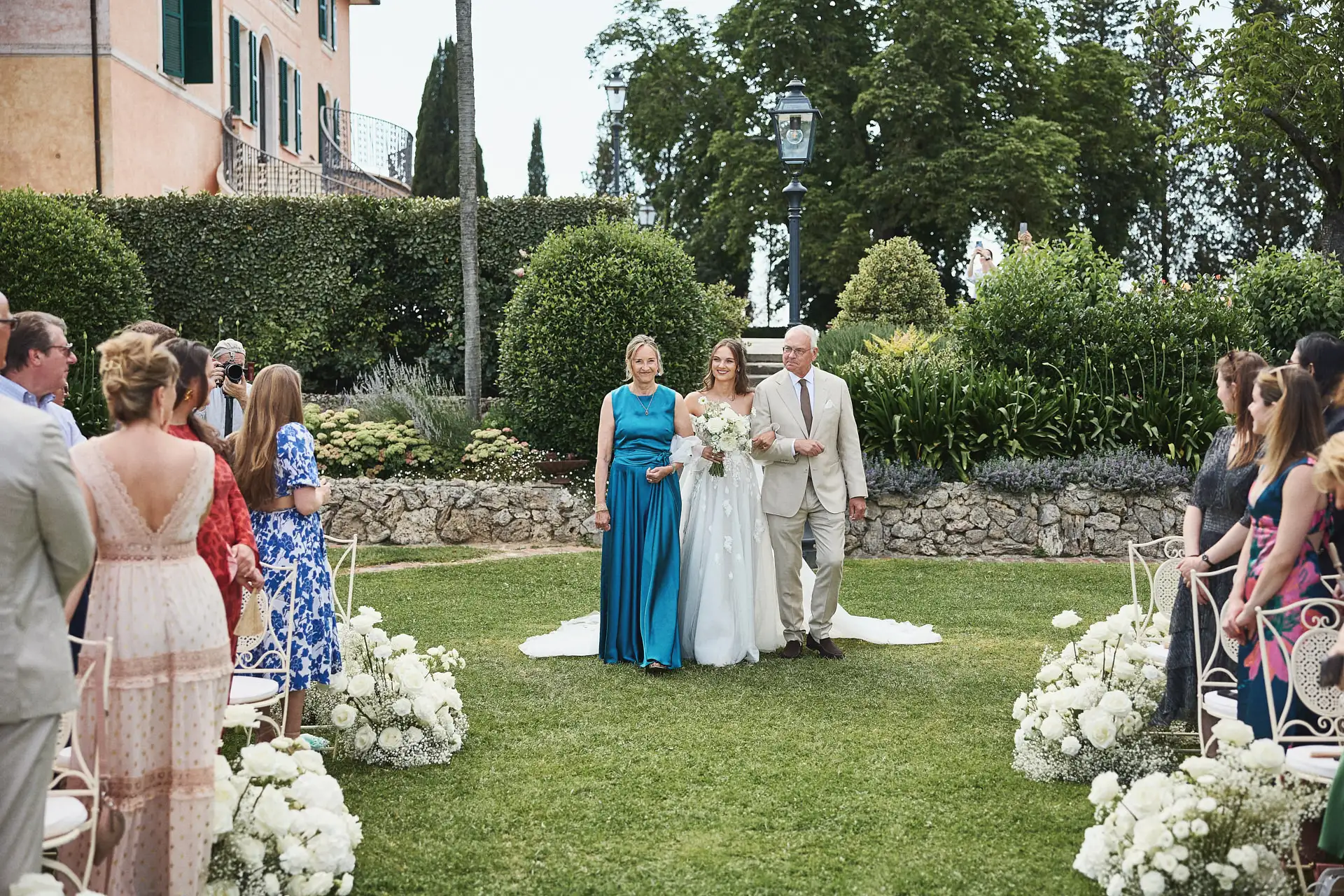 enchanting italian garden wedding