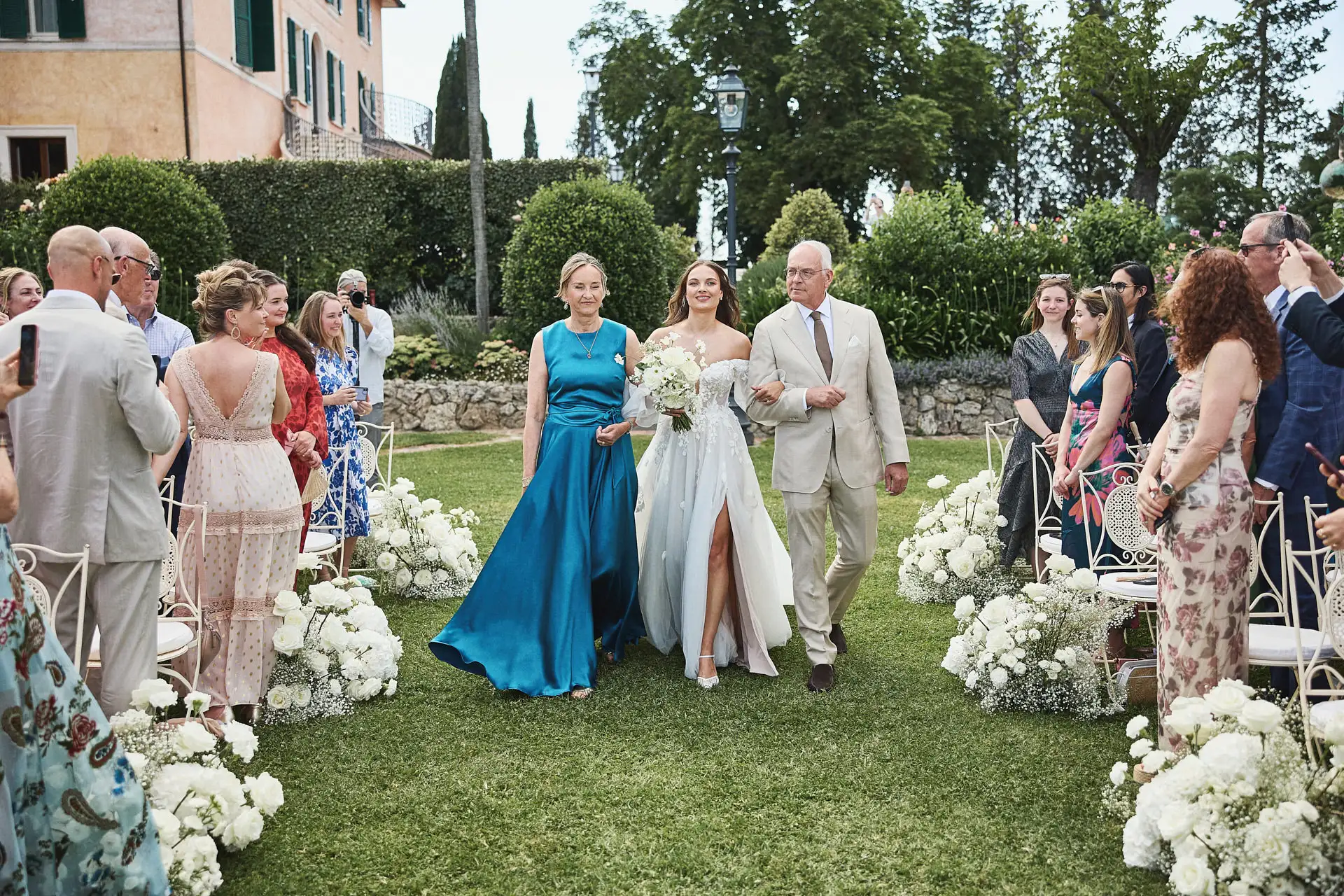 enchanting italian garden wedding