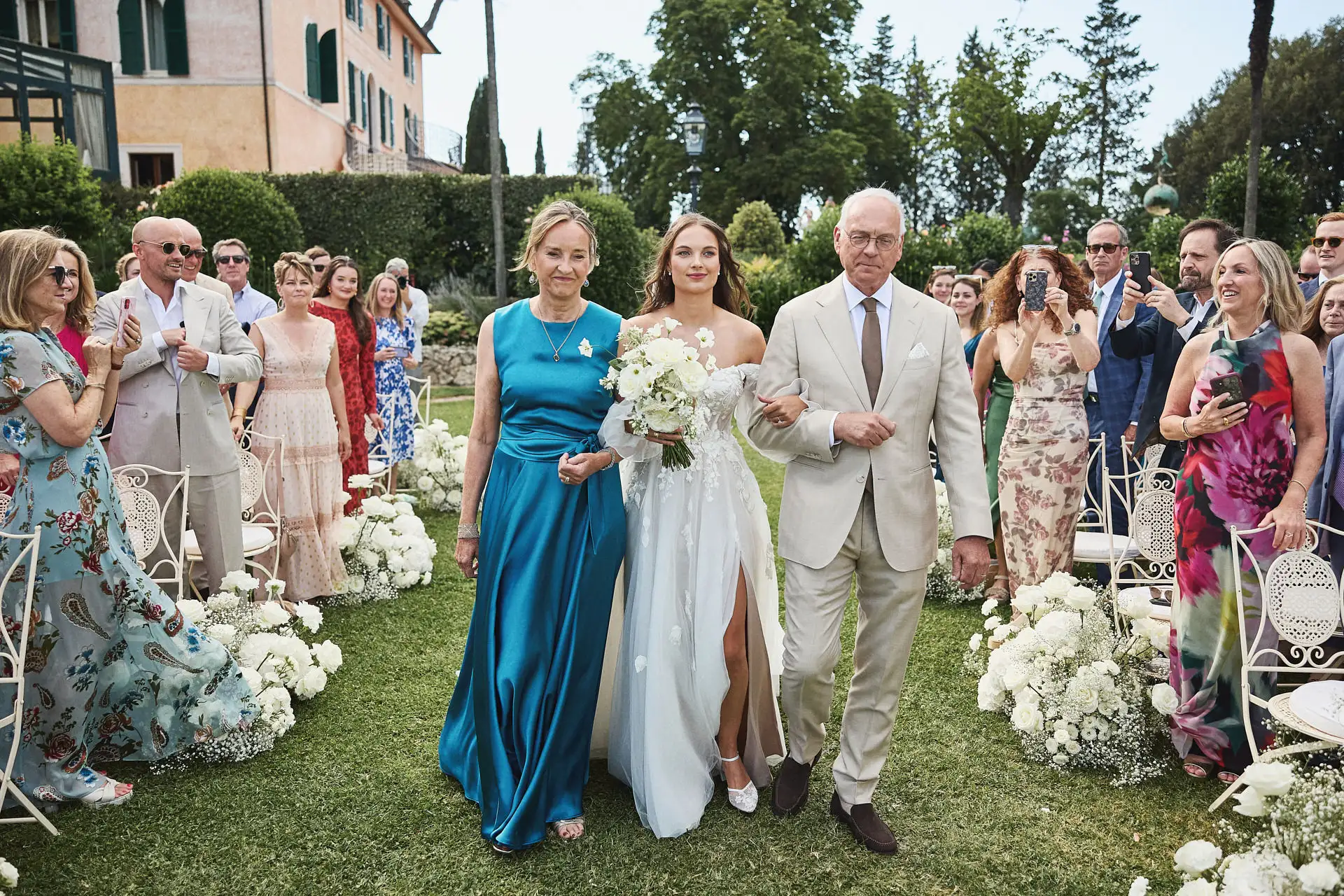 enchanting italian garden wedding