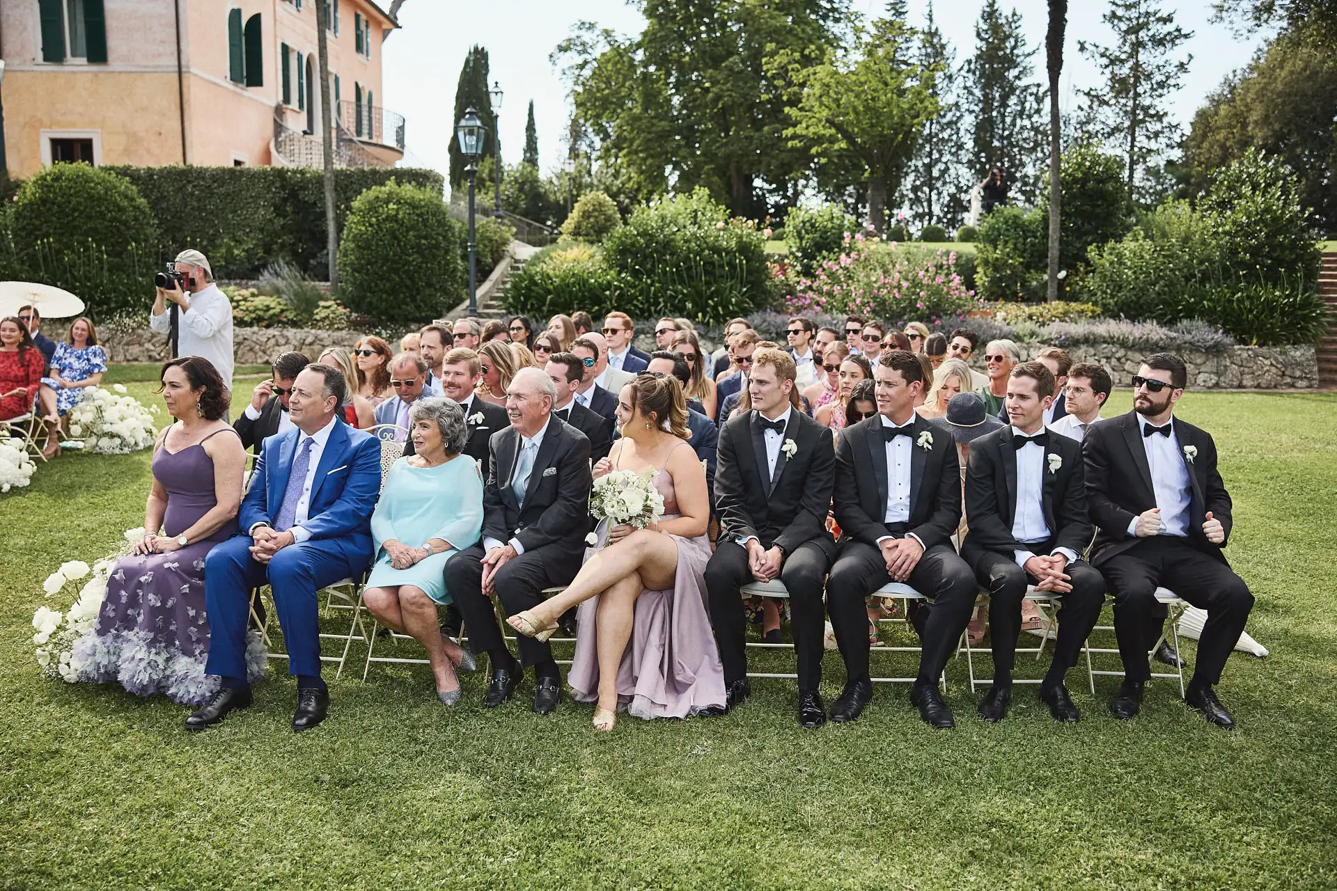 enchanting italian garden wedding