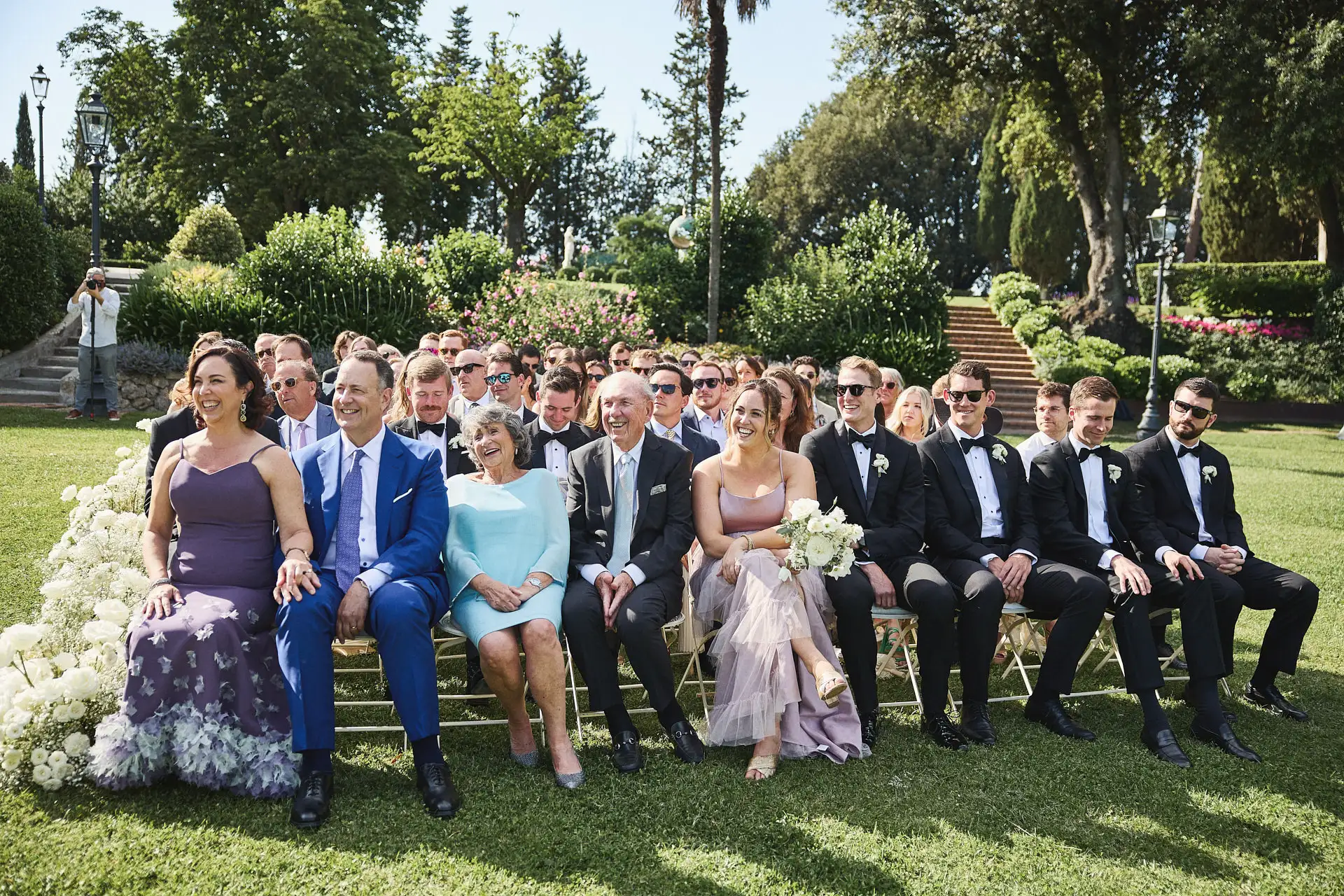 enchanting italian garden wedding