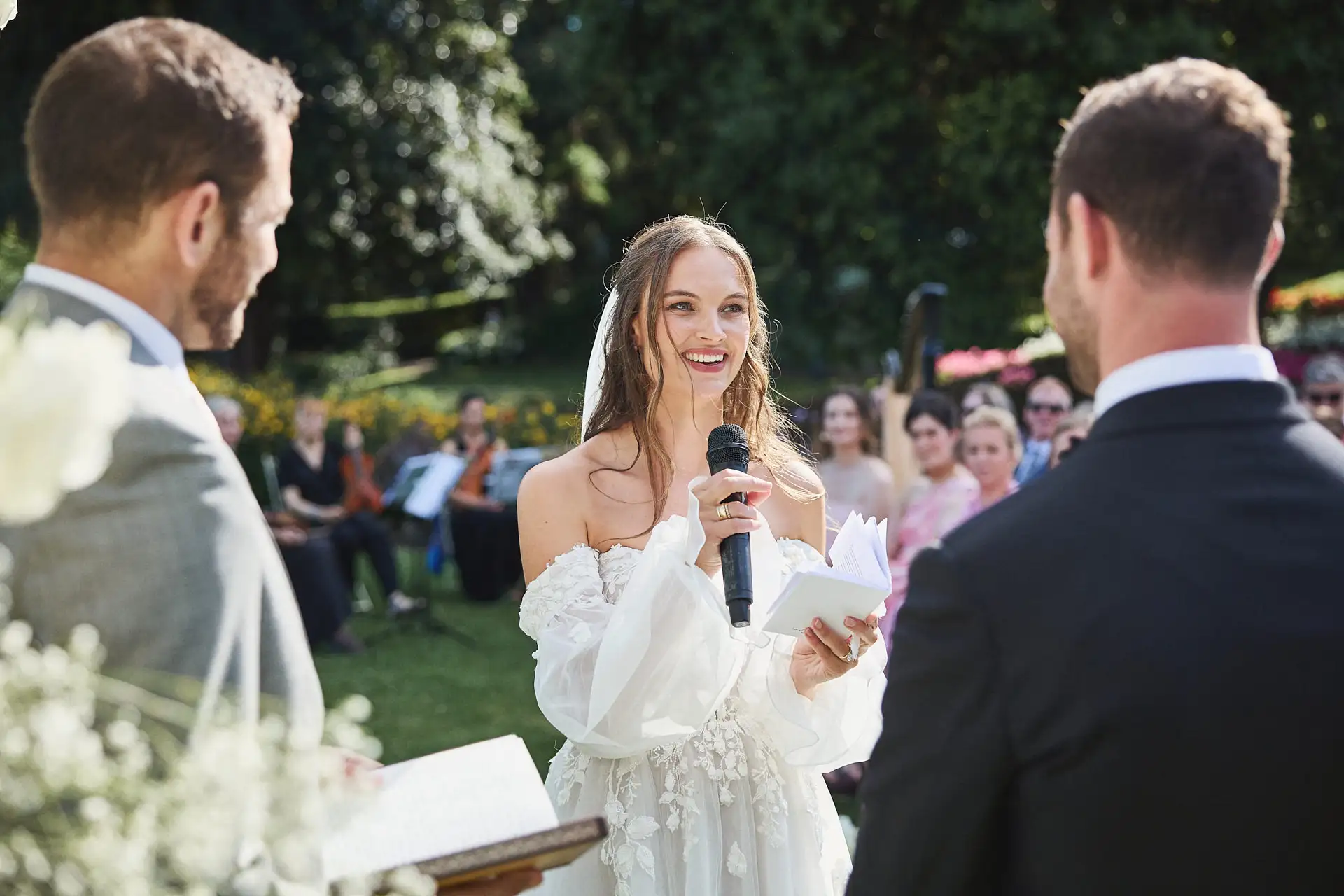 enchanting italian garden wedding