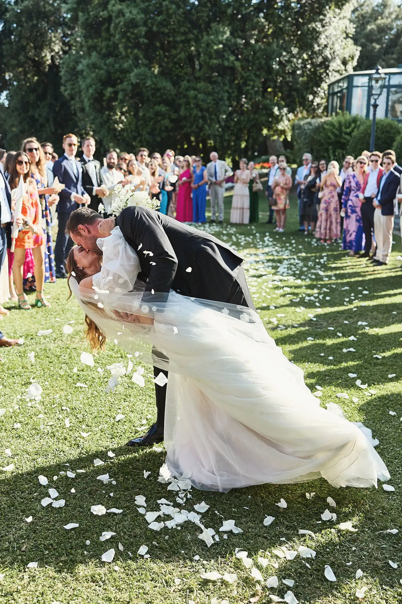 enchanting italian garden wedding