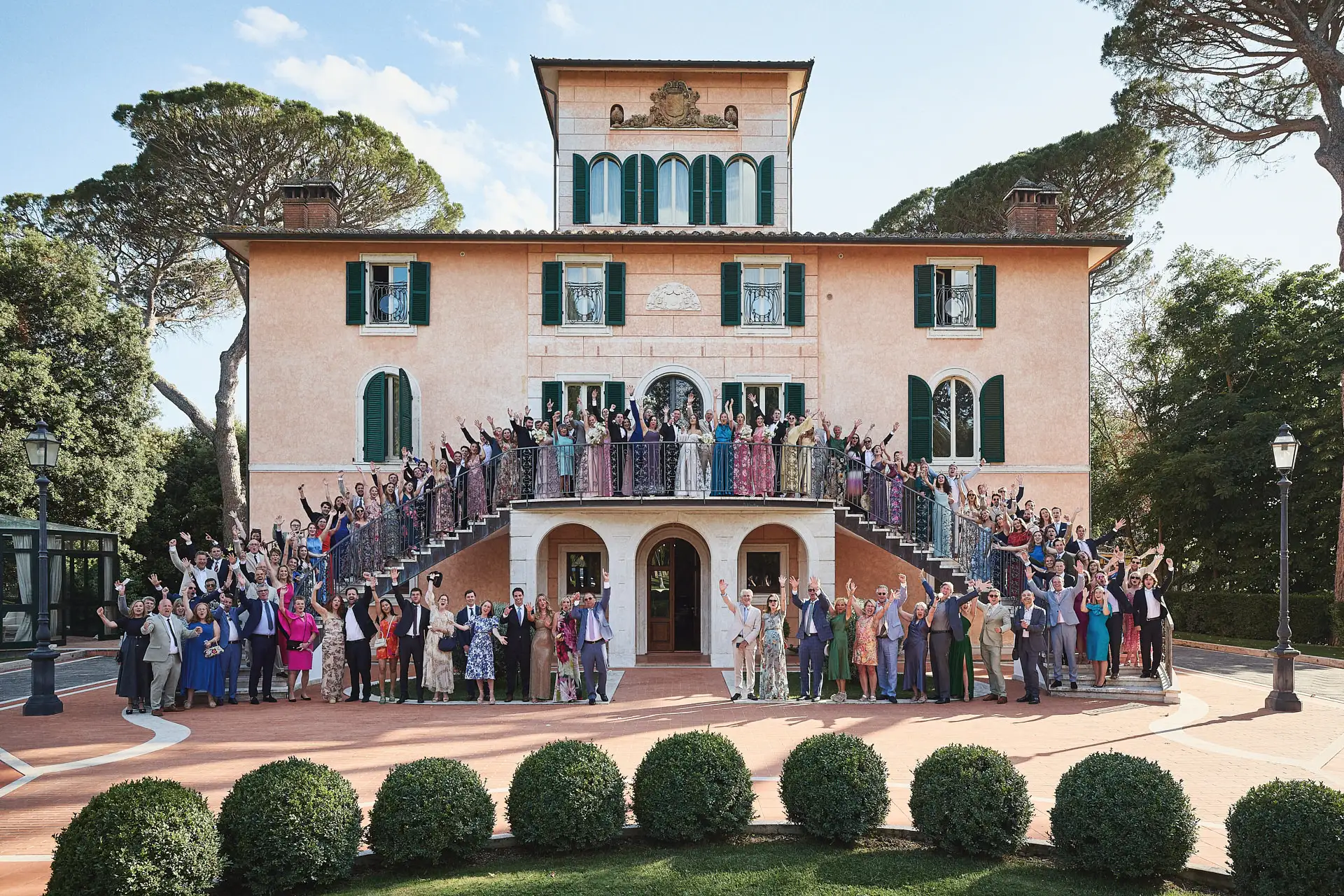 enchanting italian garden wedding