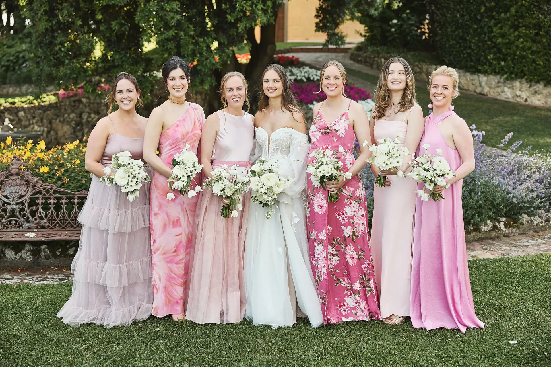 enchanting italian garden wedding
